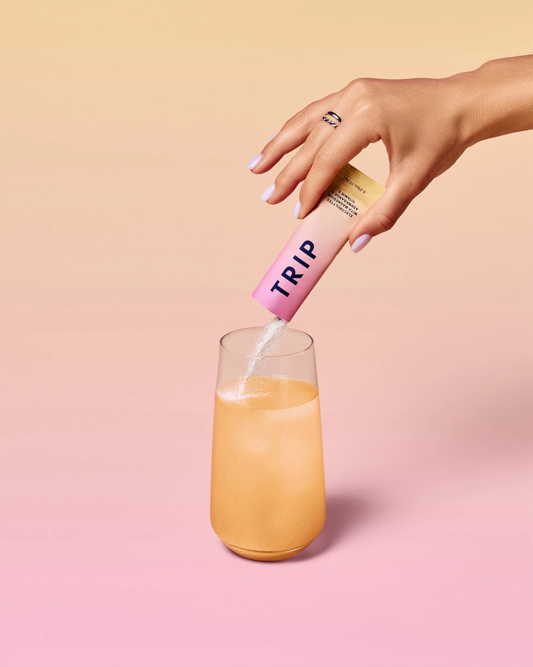 TRIP - Electrolytes - Drink Mix - Retouching