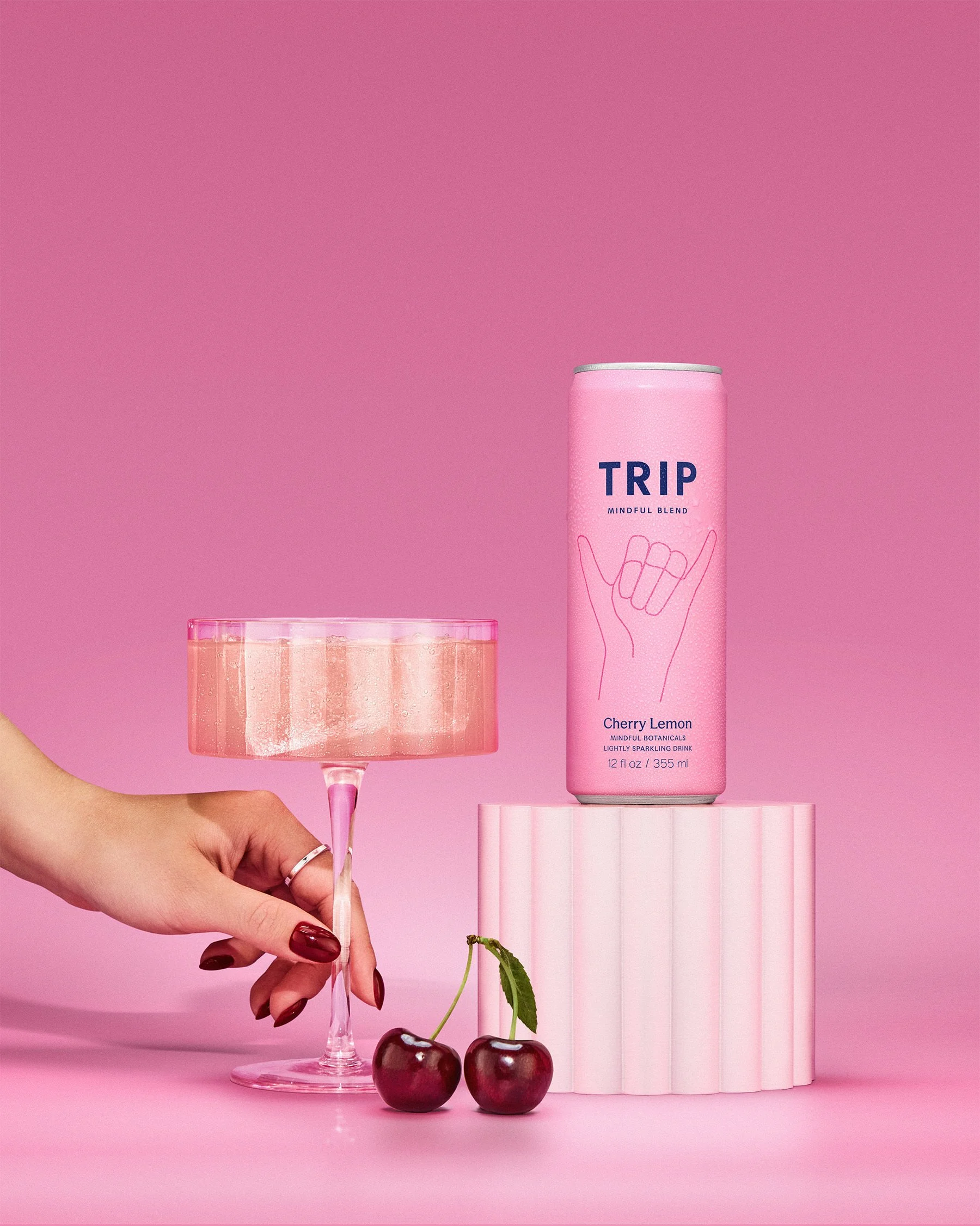 TRIP - Cherry Lemon - Drinks - Retouching
