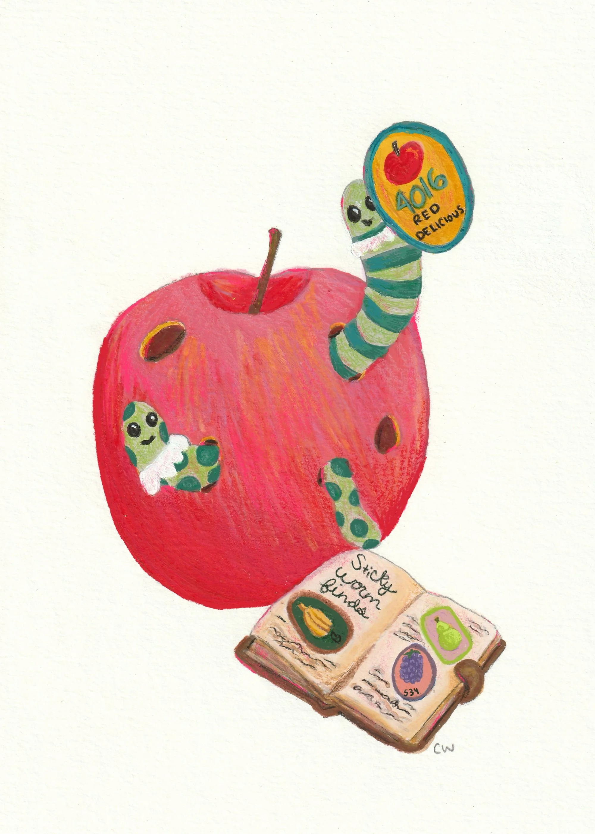 Peachtober 26 Original- Day 8: Sticker