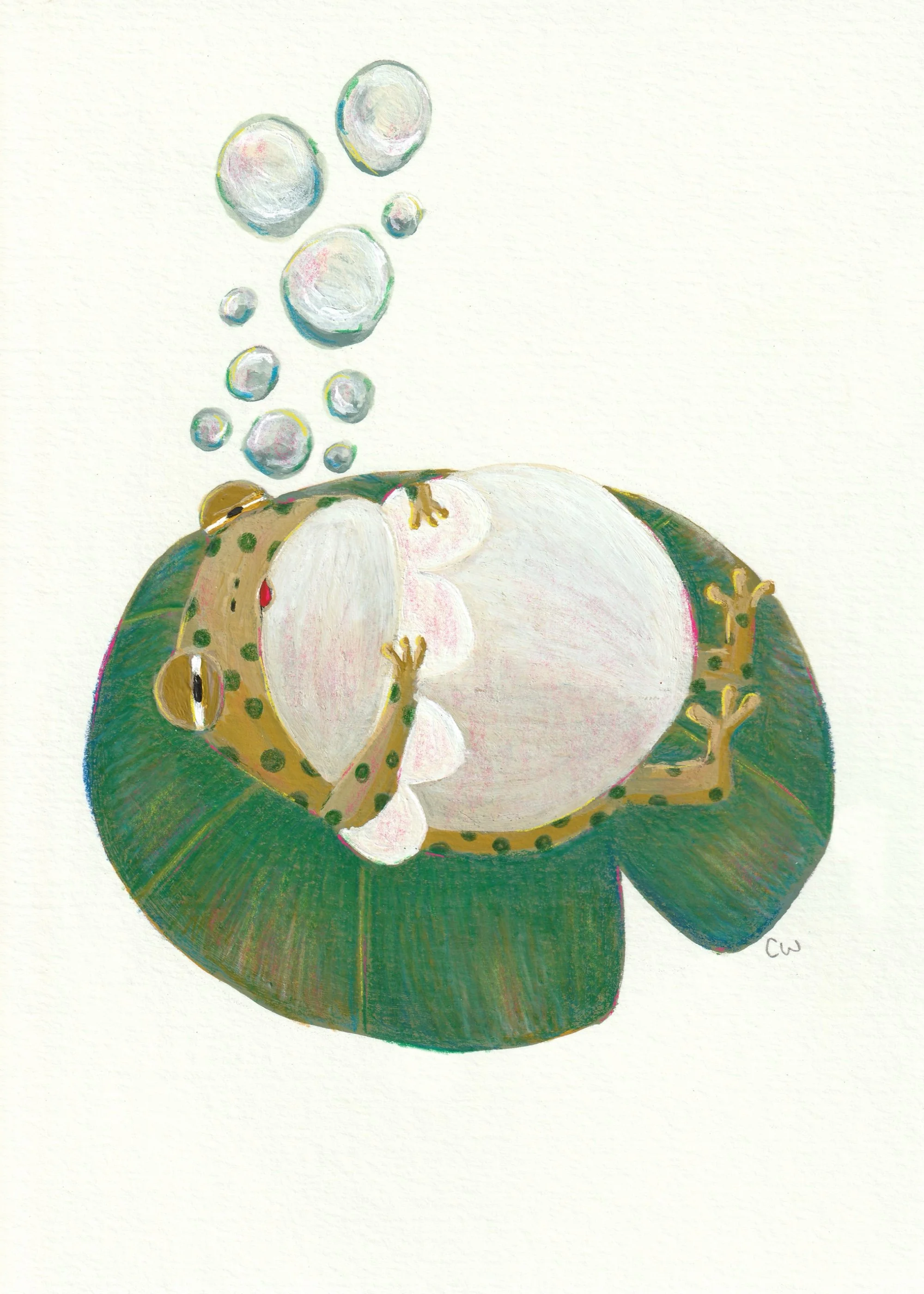 Peachtober 26 Original- Day 7: Bubble
