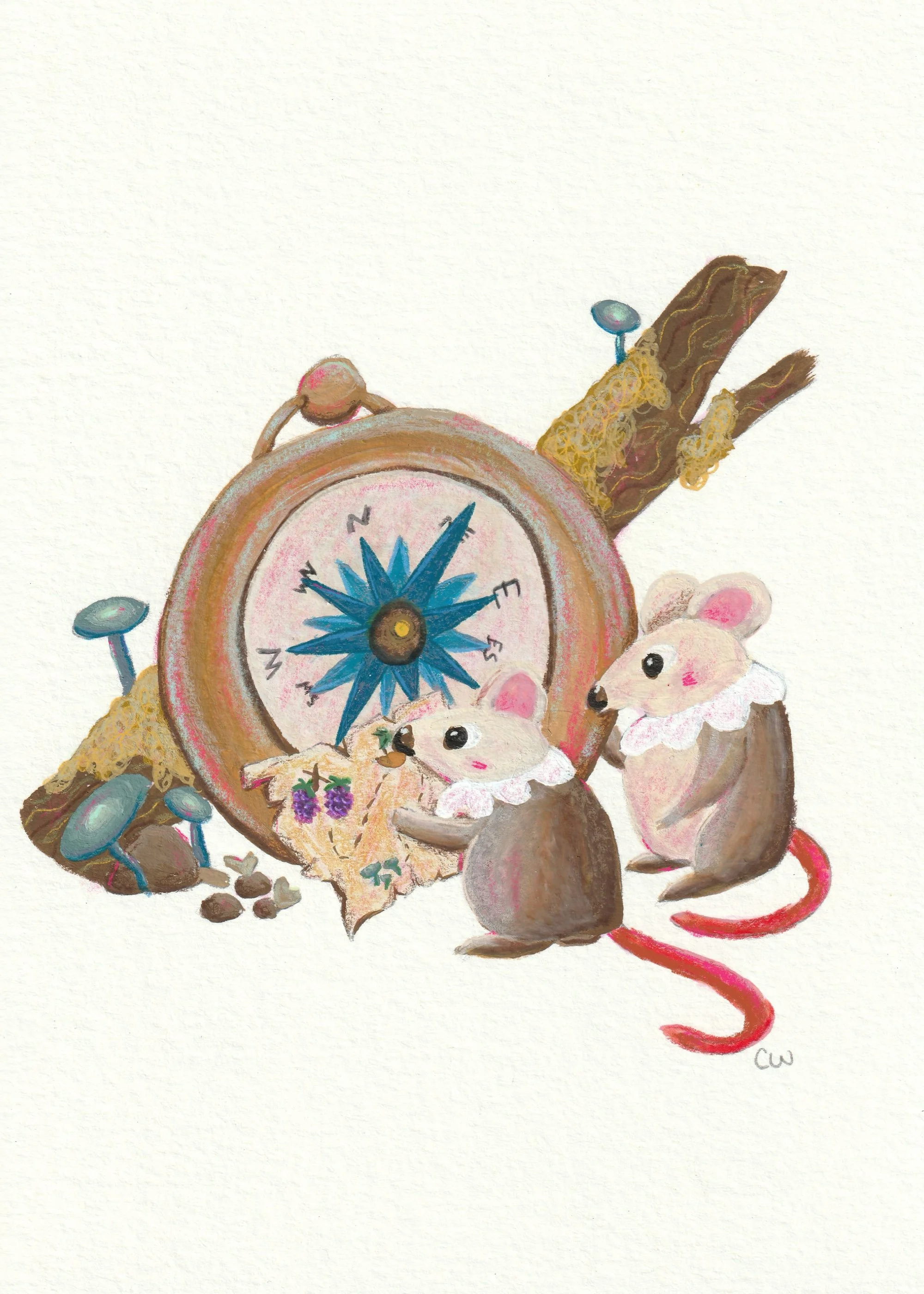 Peachtober 26 Original- Day 10: Compass