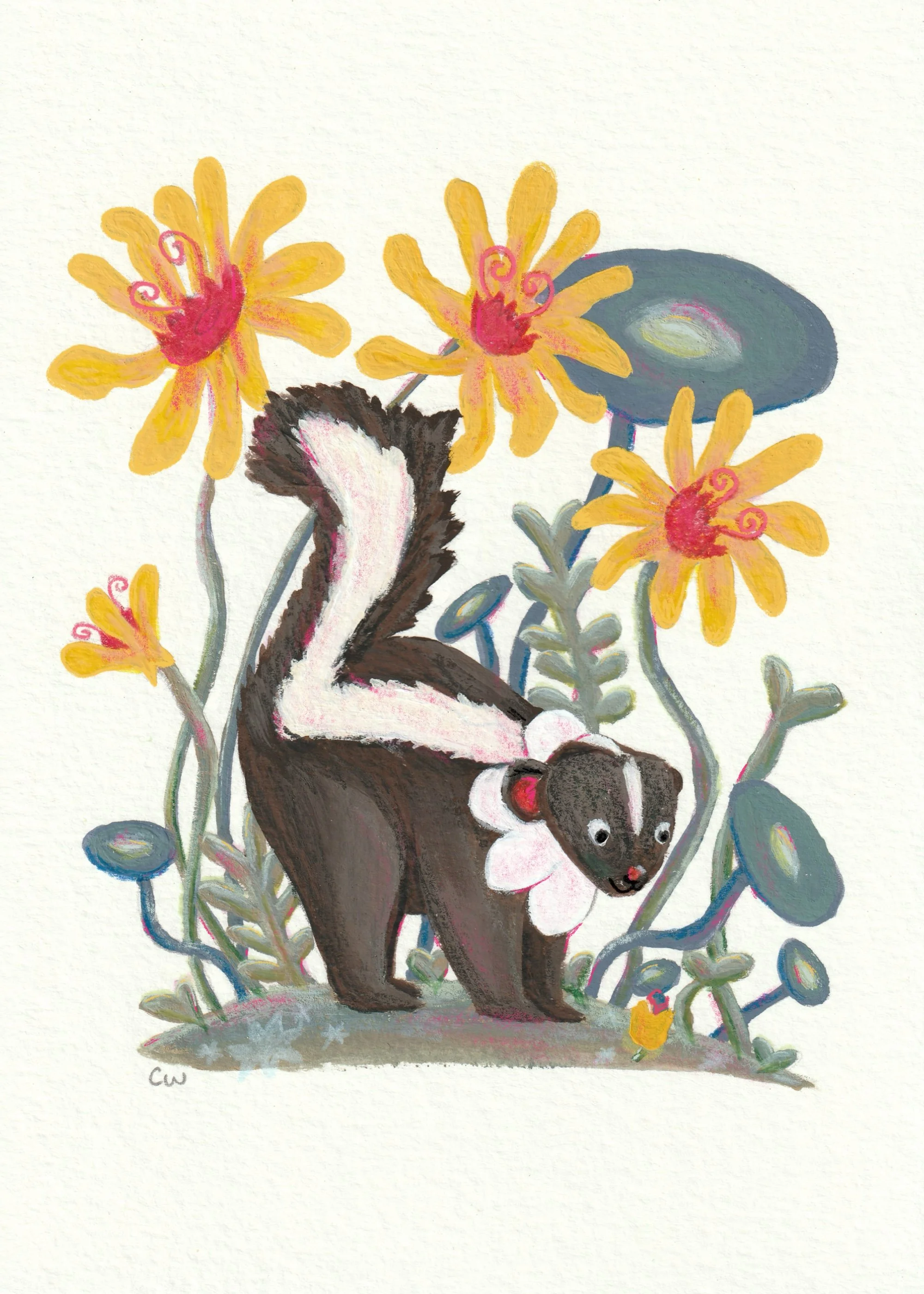 Peachtober 26 Original- Day 9: Flowerbed
