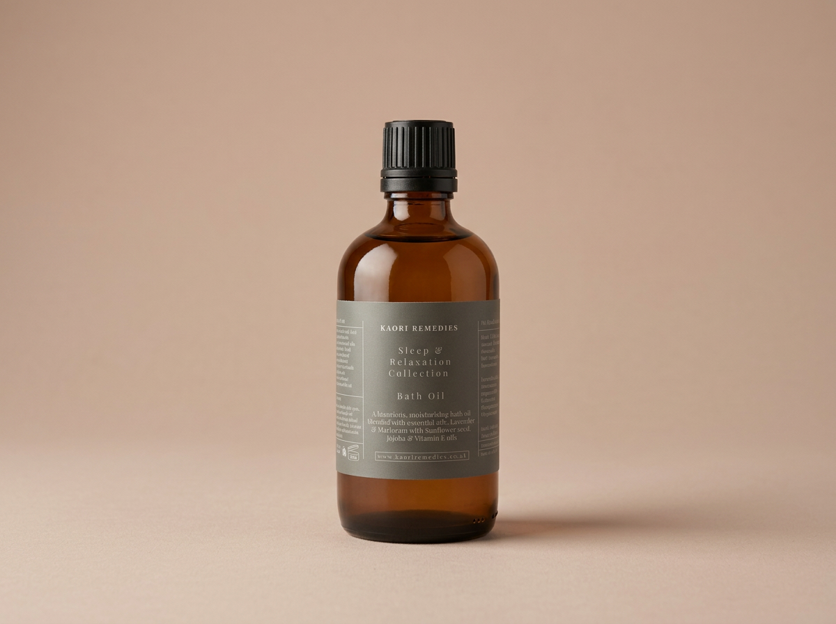 Sleep & Relaxation: Marjoram & Lavender Bath Oil