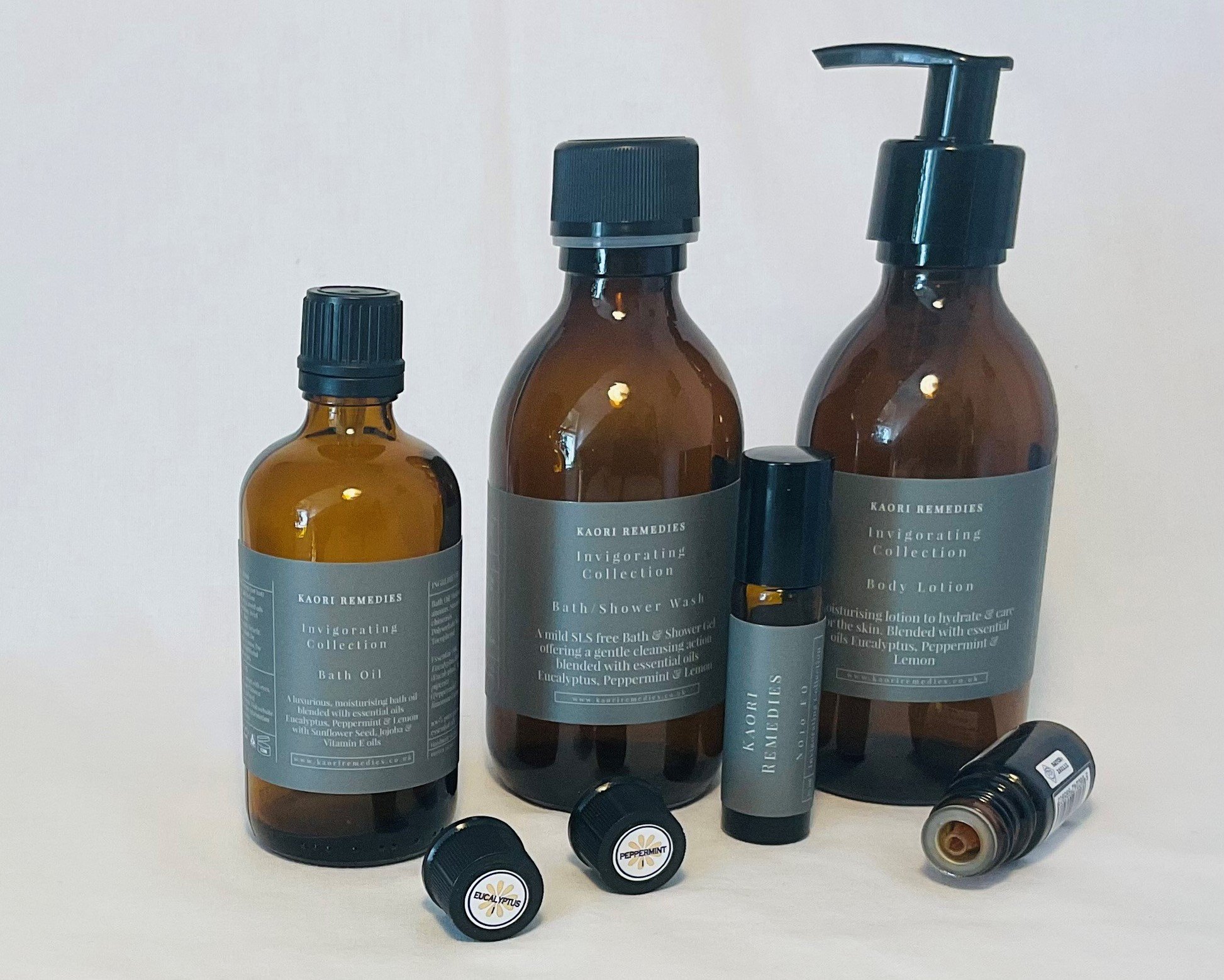 Kaori Remedies Essential Oils Invigorating Collection Photo