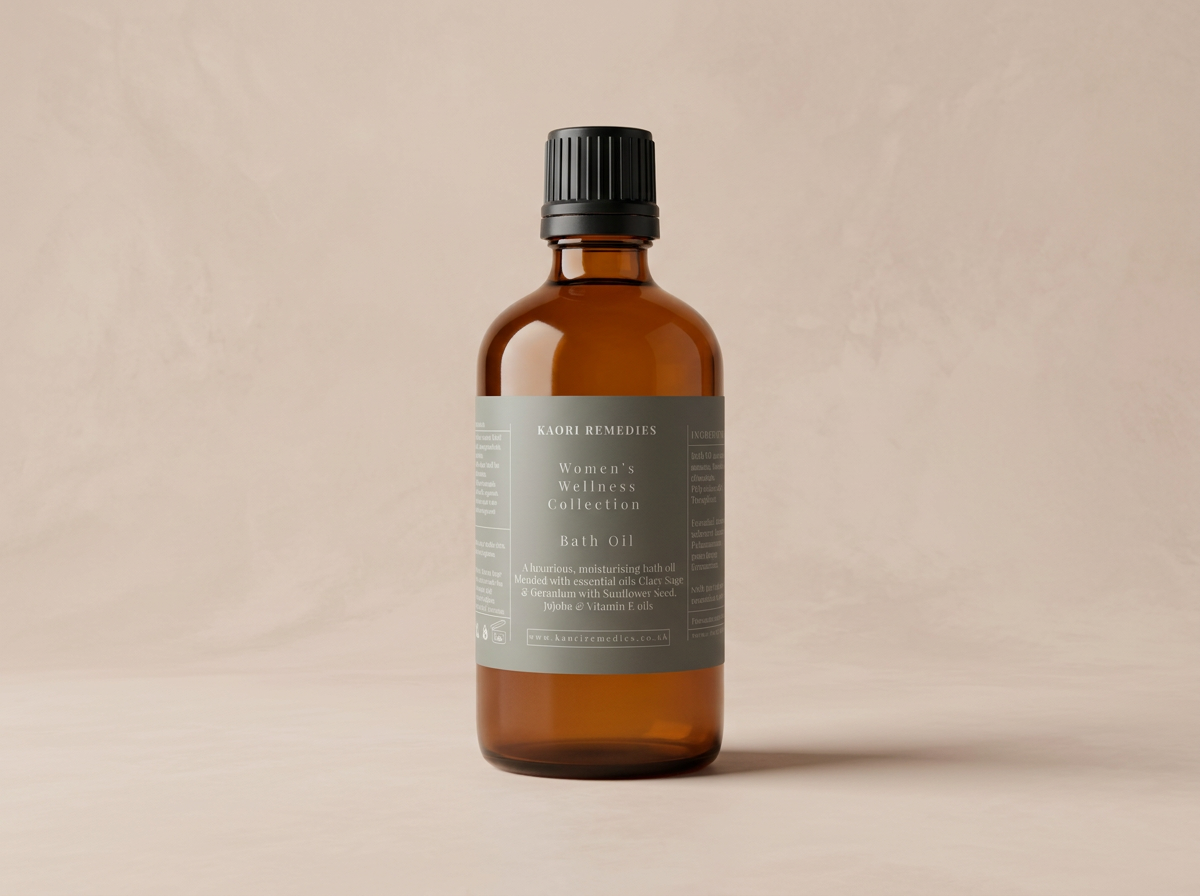 Women’s Wellness: Clary Sage & Geranium Bath Oil