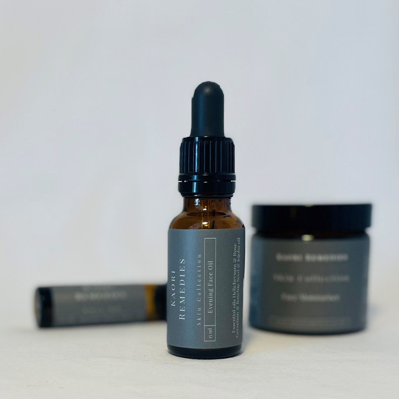 Kaori Remedies Essential Oils Skin Collection Product Photography