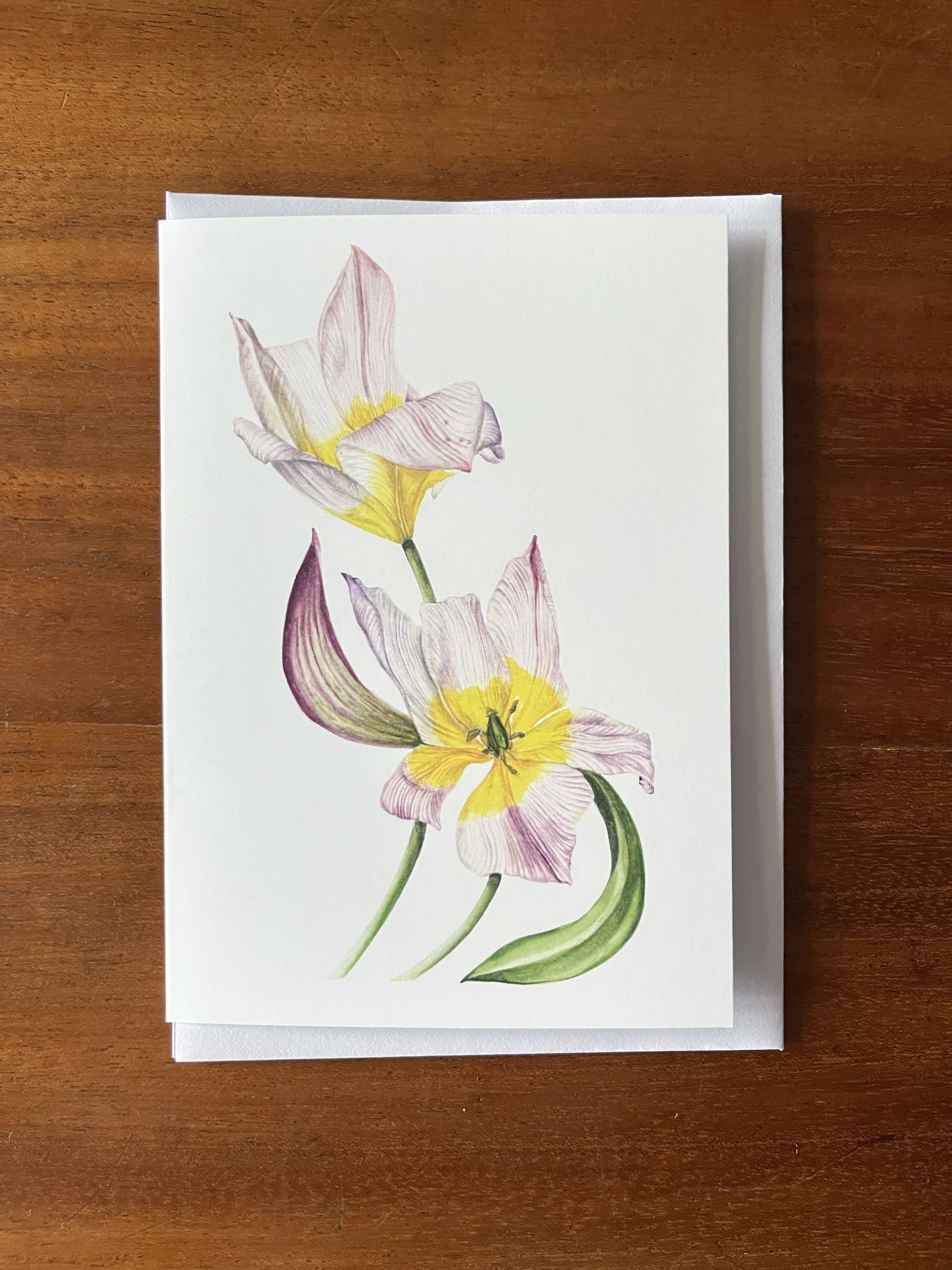 'Lilac Wonder' Greeting Card