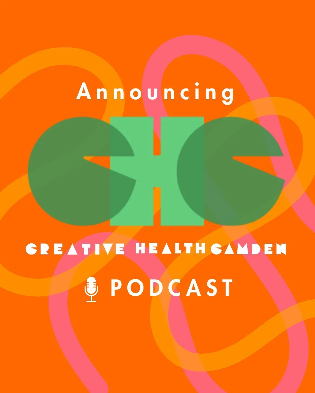 📣ANNOUNCEMENT! Creative Health Camden will be launching a podcast! 

If you are passionate about creativity, art, health and well-being - the Creative Health Camden podcast might just be the podcast you've been looking for. 

So, get ready to listen
