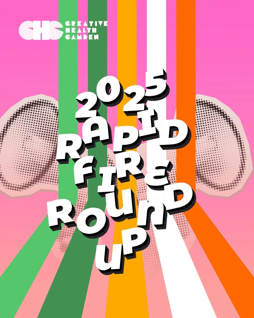 Before we head off for Christmas break, here's a rapid fire round-up of the year we have had at Creative Health Camden, celebrating our achievements and the support we have successfully provided 🎉 

Workshop sessions, exhibitions, clinician well-bei