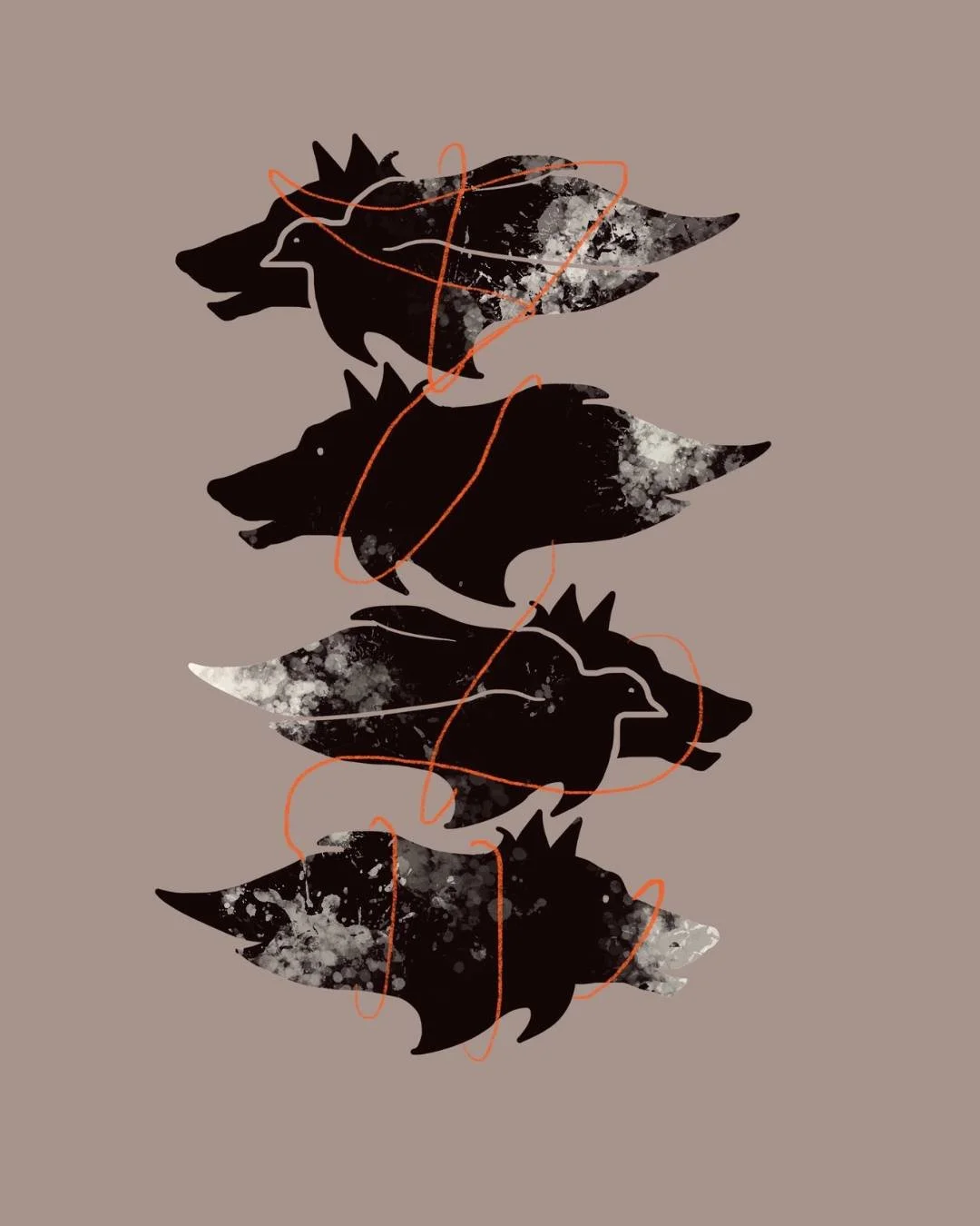 It's another week of Escher here at Drawn Together, but this time we decided to focus less on the technicalities of tessellation and more on creative liberation 💪

Observing and taking inspiration from Escher's collection of works, our Drawn Togethe