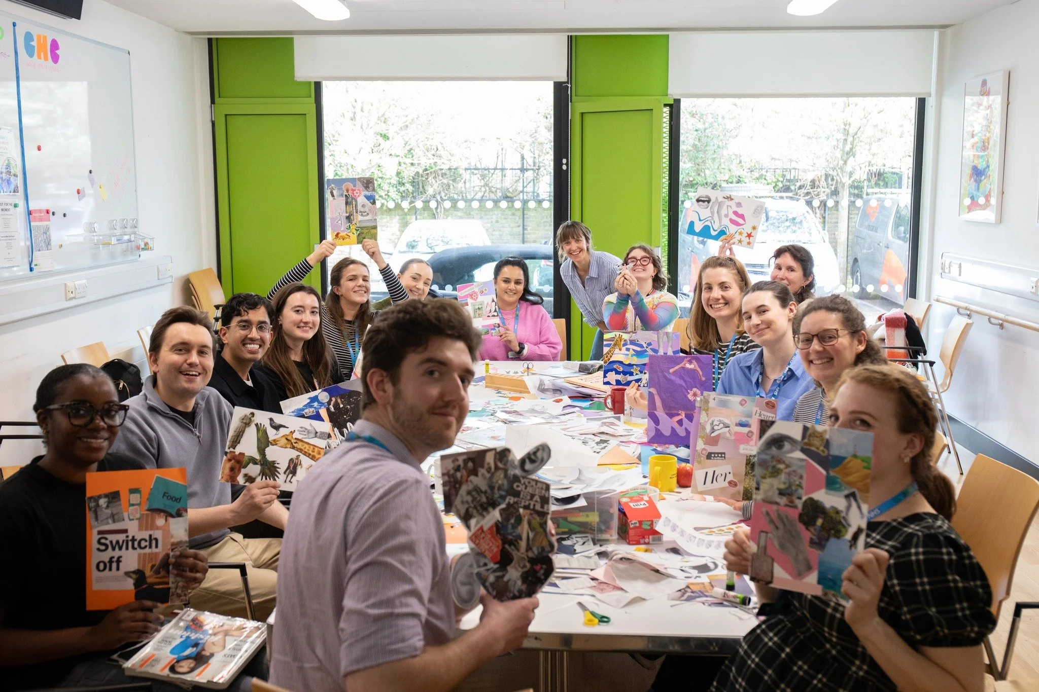 Last week, our exhibiting artist @carliadbyphoto led our Clinician Wellbeing session 👏 Leading a presentation and facilitated workshop, Carli was able to share her practice, informed by research and the lived experiences of PMDD, PCOS, POI and Menop