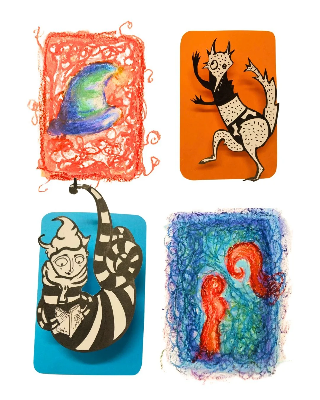 This week's Drawn Together session explored Dixit 🃏 What's Dixit you ask? Fear not, we have the answer.

Dixit is a board game where your interpretative and inituitive skills are put to the test. It removes the traditional tactics of deliberately ou