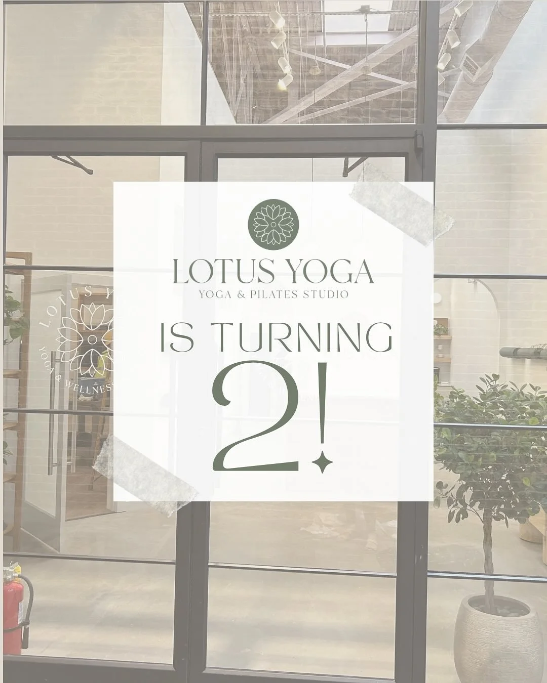 🎉 Lotus Yoga &amp; Pilates is Turning 2! 🎉

We&rsquo;re celebrating all week long with FREE classes, exclusive anniversary pricing, and giveaways for YOU!

What&rsquo;s Happening:

Free Classes: Sprinkled throughout the week &mdash; check our sched