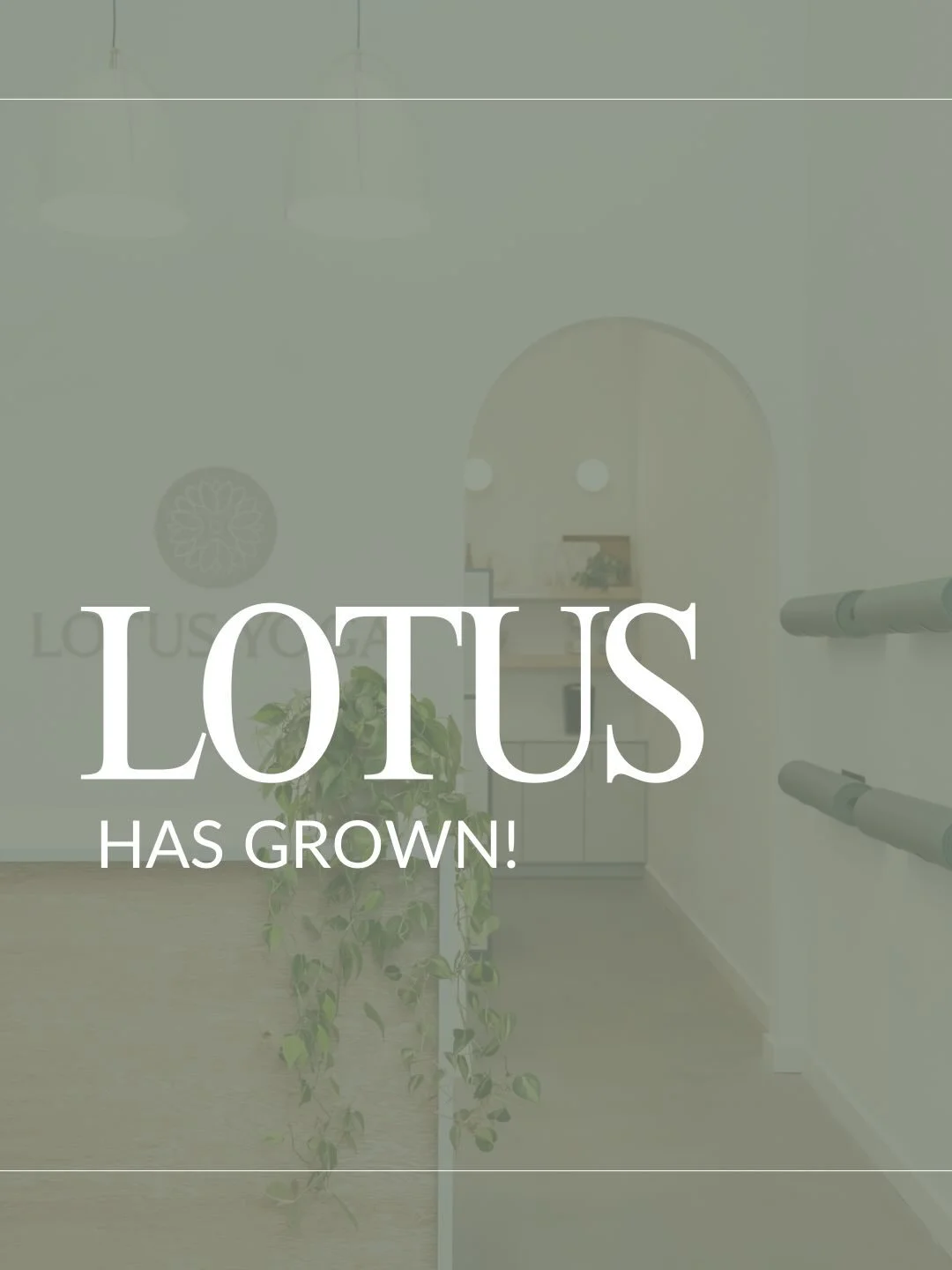 A new chapter begins.

When Lotus first opened its doors, our vision was simple: create a welcoming space where people could move, connect, and feel at home.

Over the years, that vision has grown far beyond yoga. Together, we&rsquo;ve built a commun