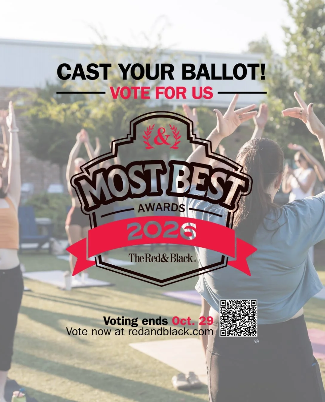 We&rsquo;re honored to be nominated for Best Local Fitness in The Red &amp; Black&rsquo;s 2026 Most Best Awards! 

Lotus Movement is so much more than a workout. It&rsquo;s a community that shows up, moves together, and supports one another and we&rs