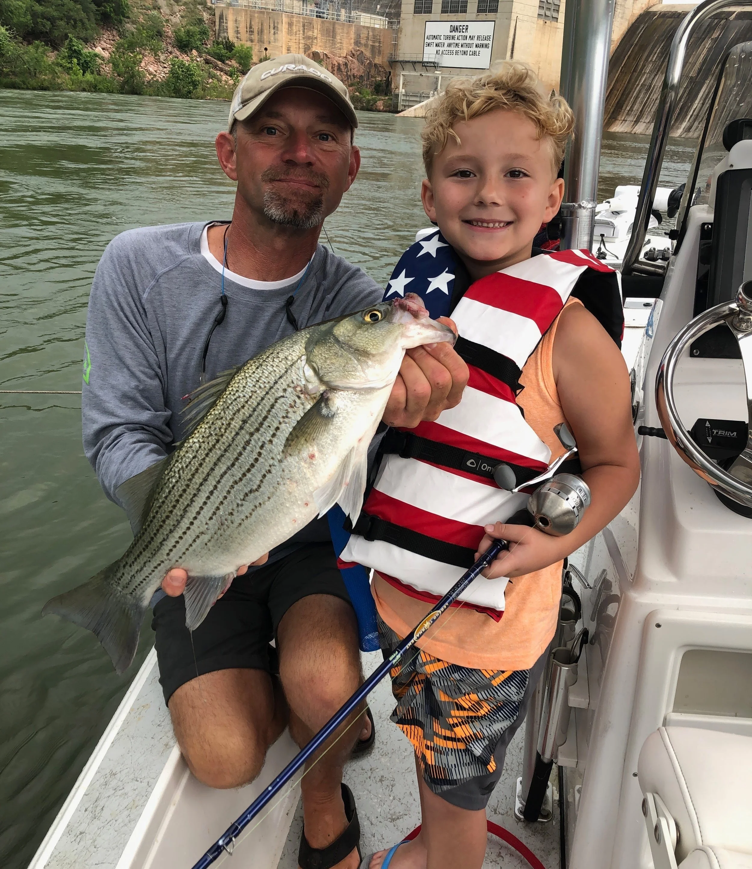 Guided Fishing with Charles Whited on Canyon Lake