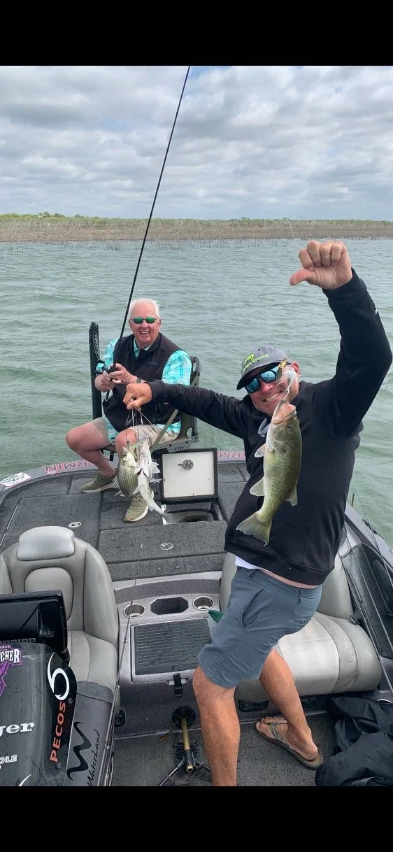 Guided Fishing with Charles Whited on Canyon Lake