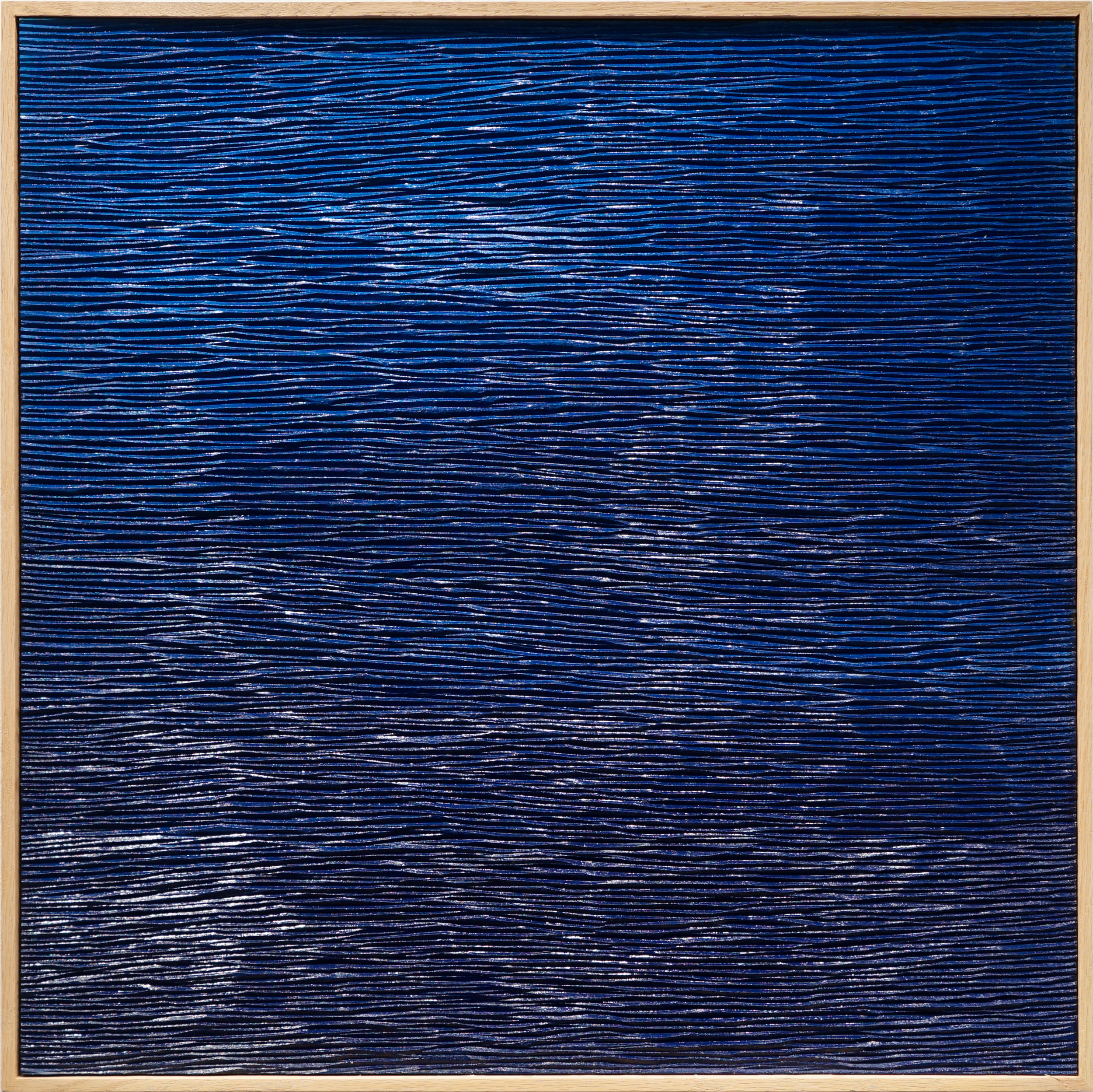 Be like water 3, November 2025.
60x60cm without frame.
Woodcut on MDF with Acrylic Paint
700 euros