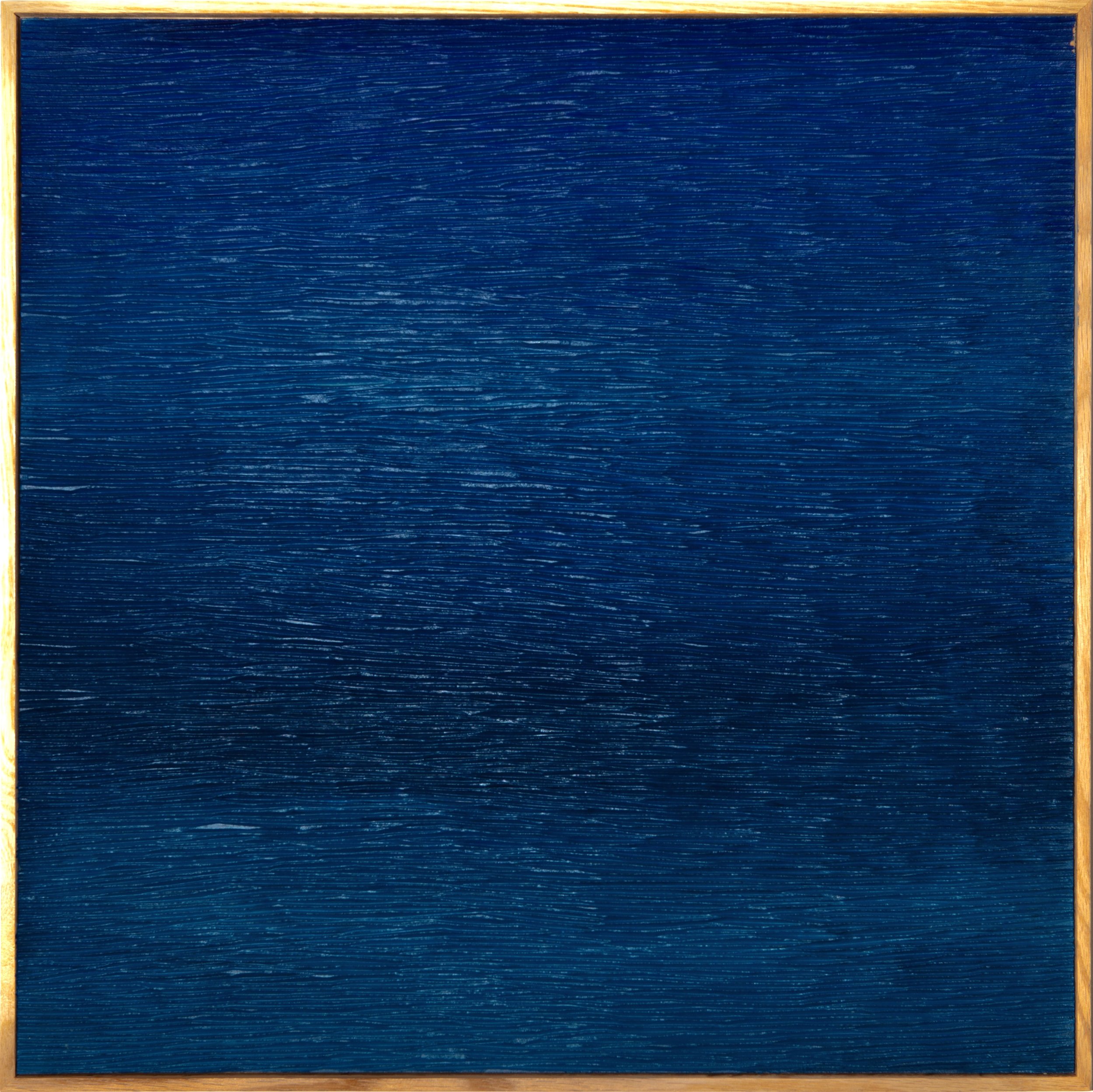 Be like water 3, November 2025.
60x60cm without frame.
Woodcut on MDF with Acrylic Paint, 840 Euros