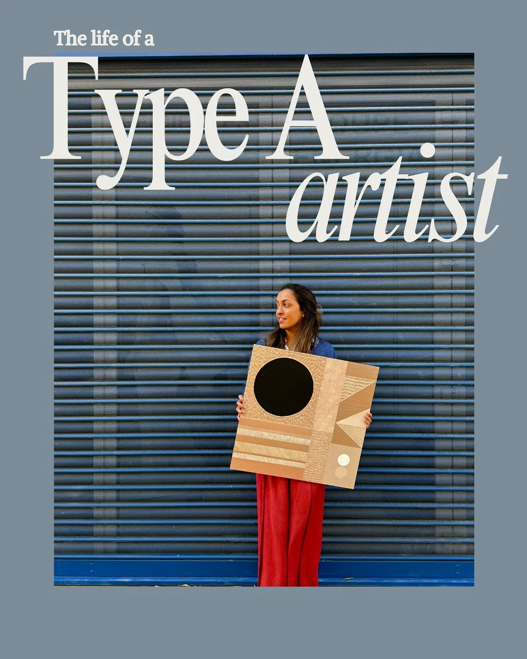 A little insight into all my big feelings. Anyone joining me in the Type A artist club? 

#artistinsight #typeaartist #lifeofanartist #emergingartist #artonwood #woodart