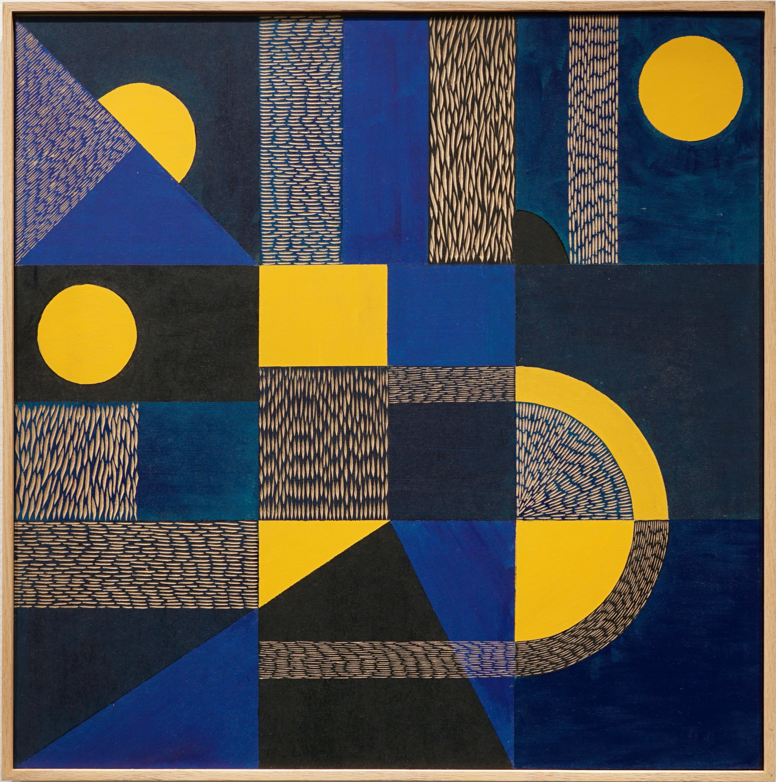 Ikea on a Sunday 2, November 2025.
60x60cm without frame.
Woodcut on MDF with Acrylic Paint
820 euros