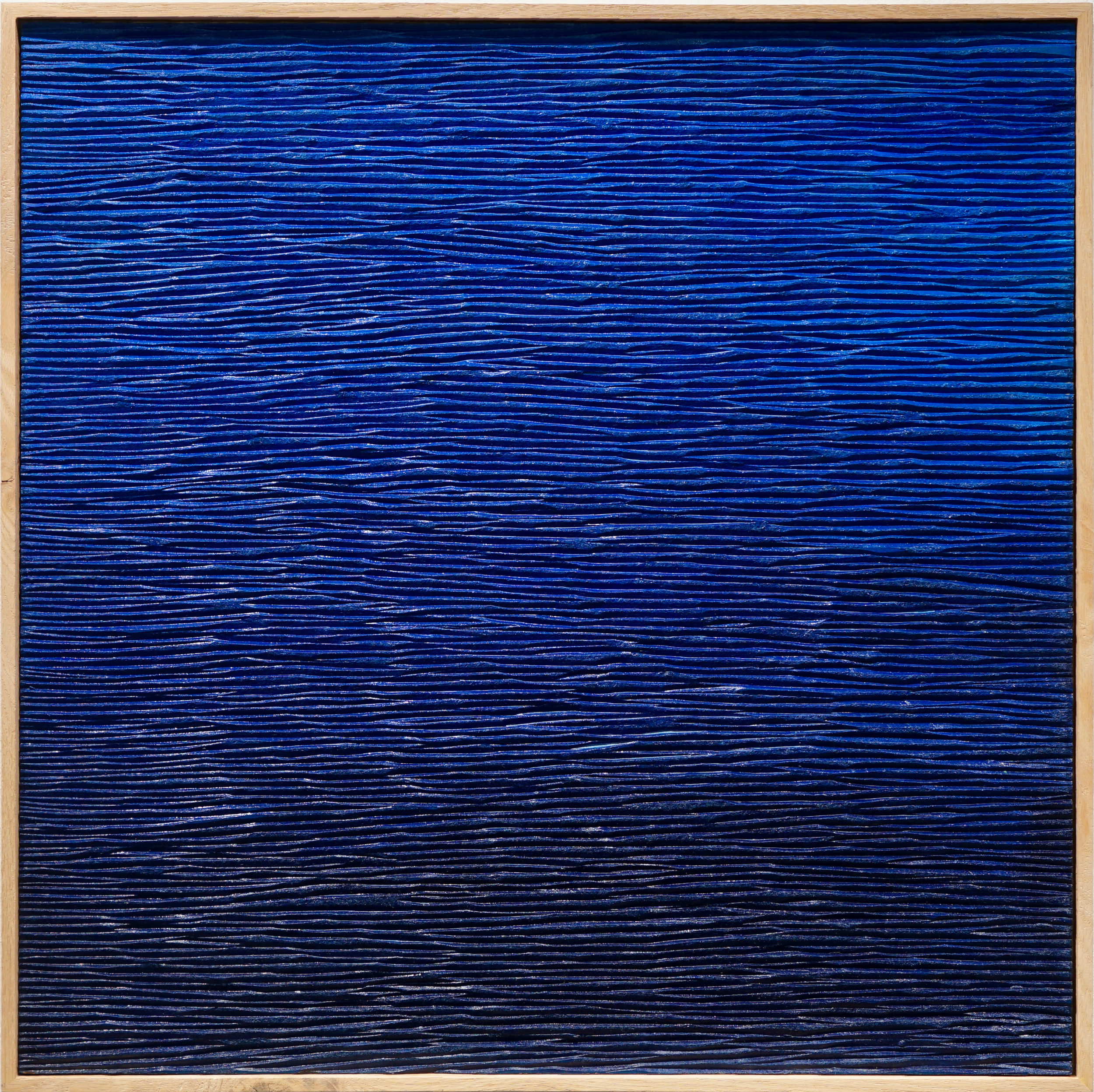 Be like water 4, November 2025.
60x60cm without frame.
Woodcut on MDF with Acrylic Paint
700 euros