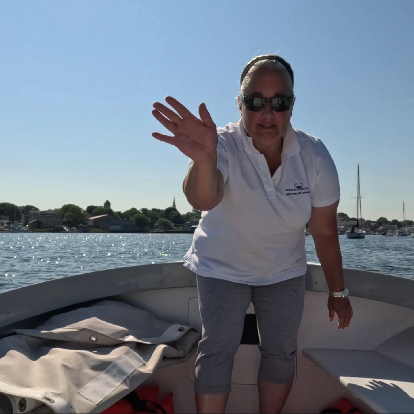 Taking Oyster over to Dyer for her 'table fitting! Look at our quaint waterfront!!Spectacular morning!

&nbsp;

&nbsp;

&nbsp;

&nbsp;

&nbsp;&nbsp;

&nbsp;

#warrenrivercompany #savethemerriweather #warren #warrenriver #barringtonriver #rhodeisland 