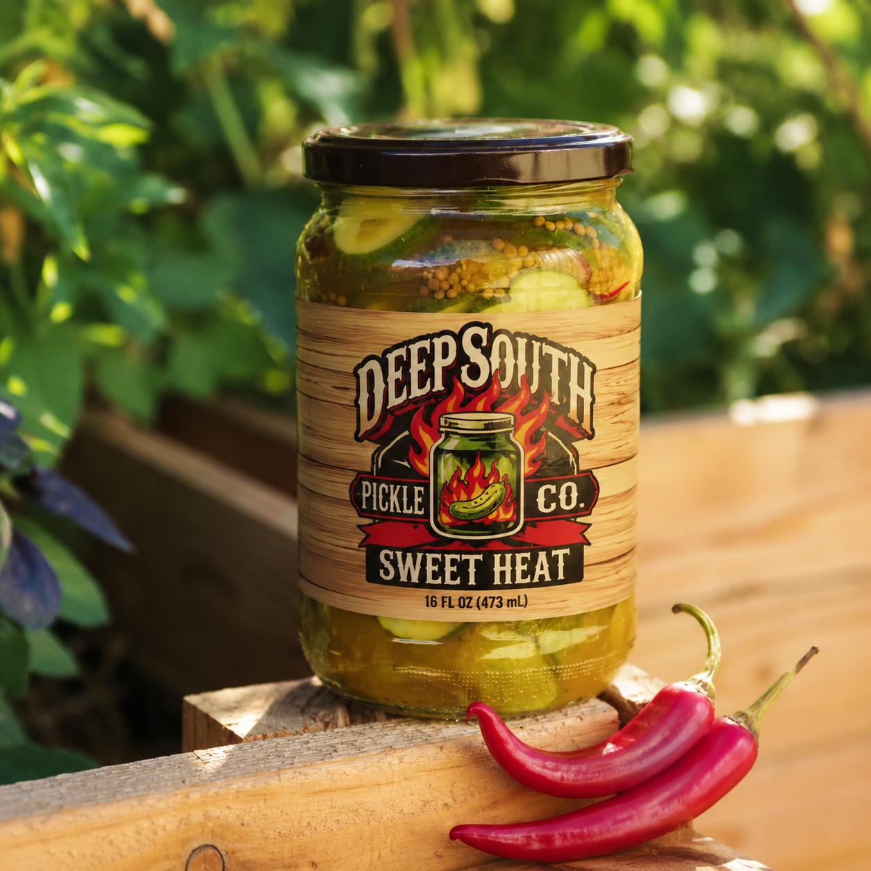 Deep South Pickles Product Design