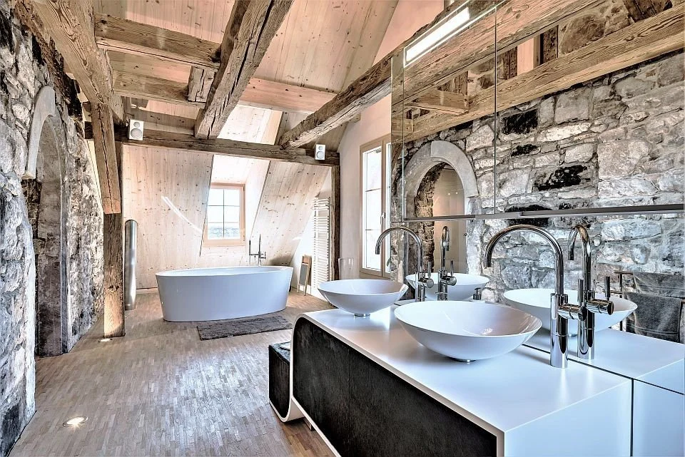 Einzigartiges Badezimmer