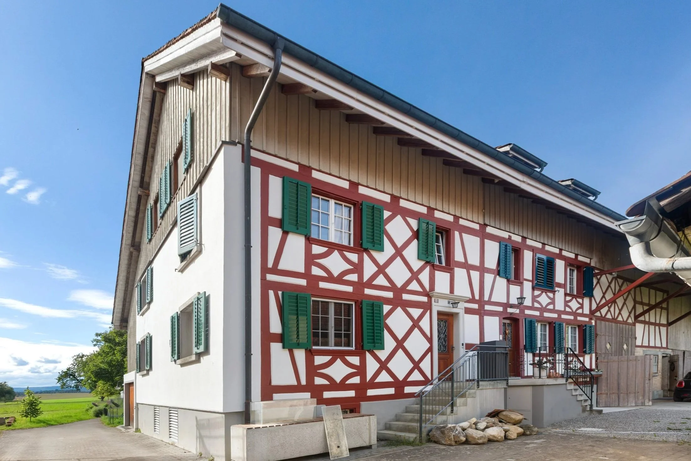 Authentisches Riegelhaus mit Gartenidylle - 8255 Schlattingen