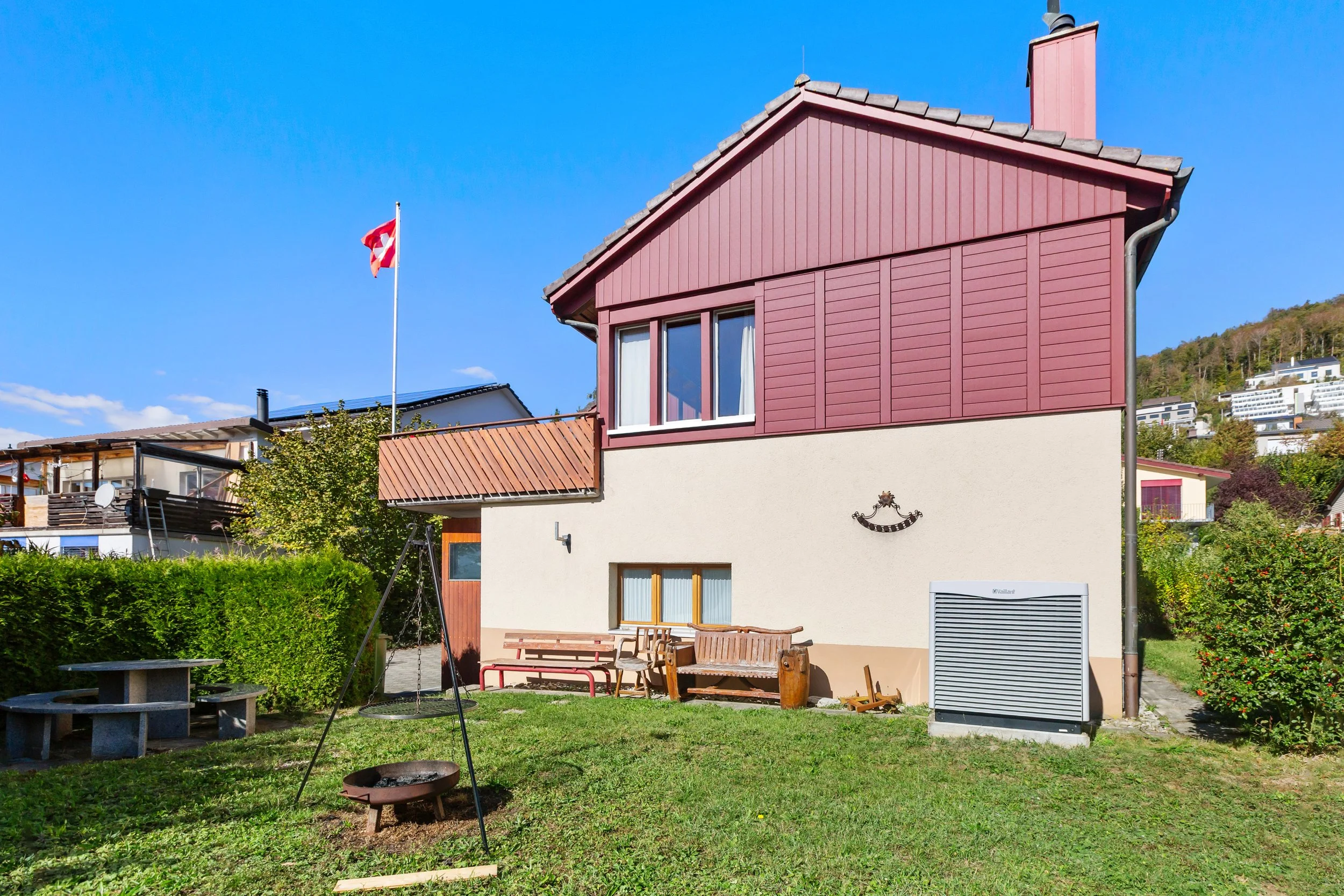 Südansicht mit Gartenbereich