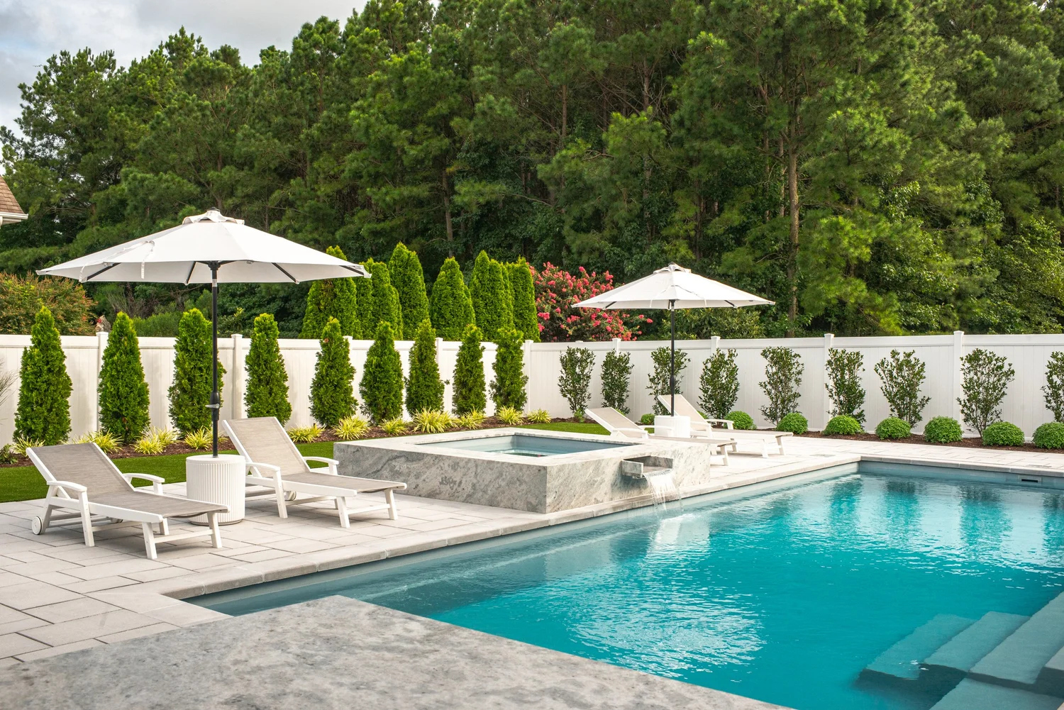 Custom luxury pool