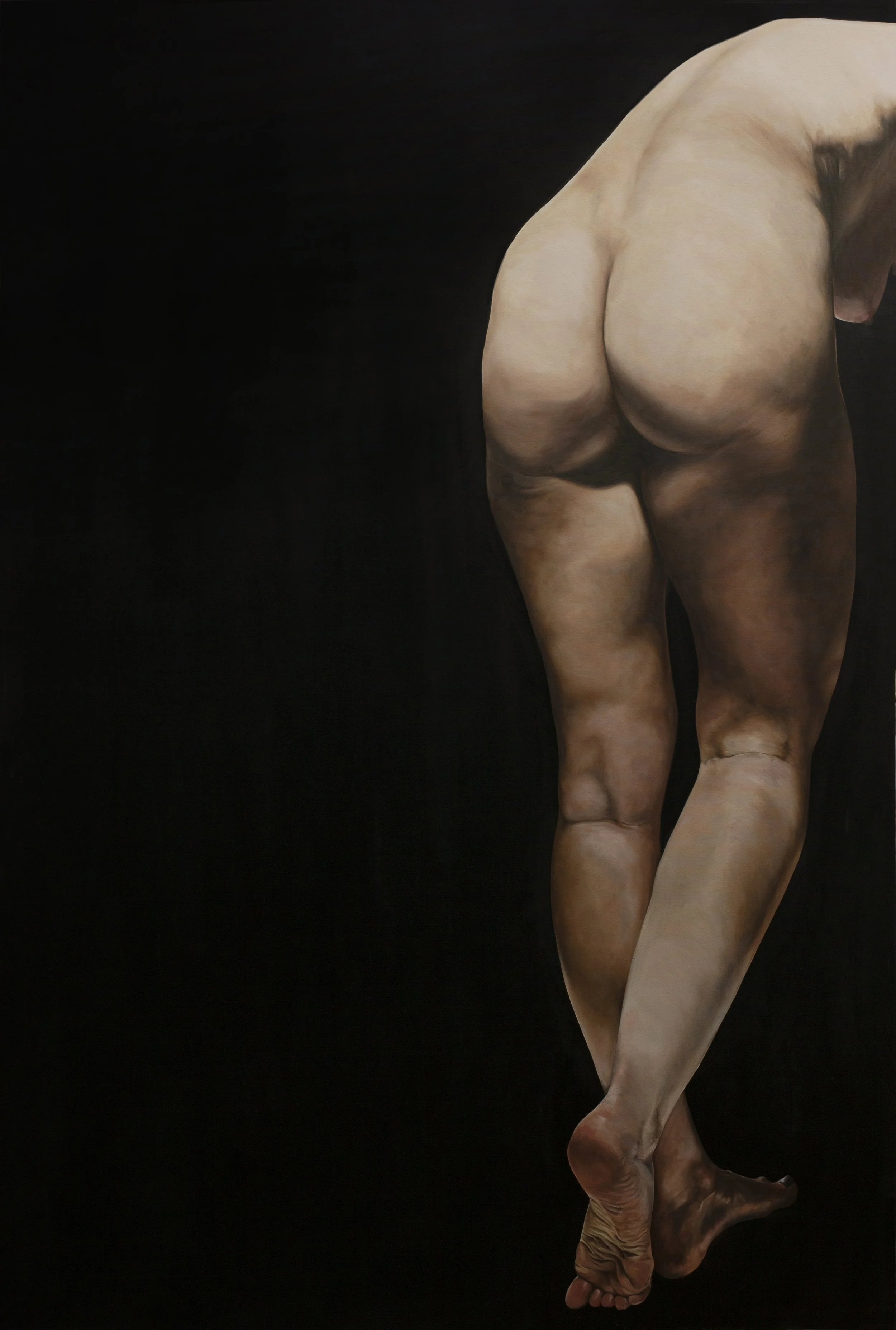 Turn Your Back To It, 2026. Oil on canvas. 48 x 72 in. 