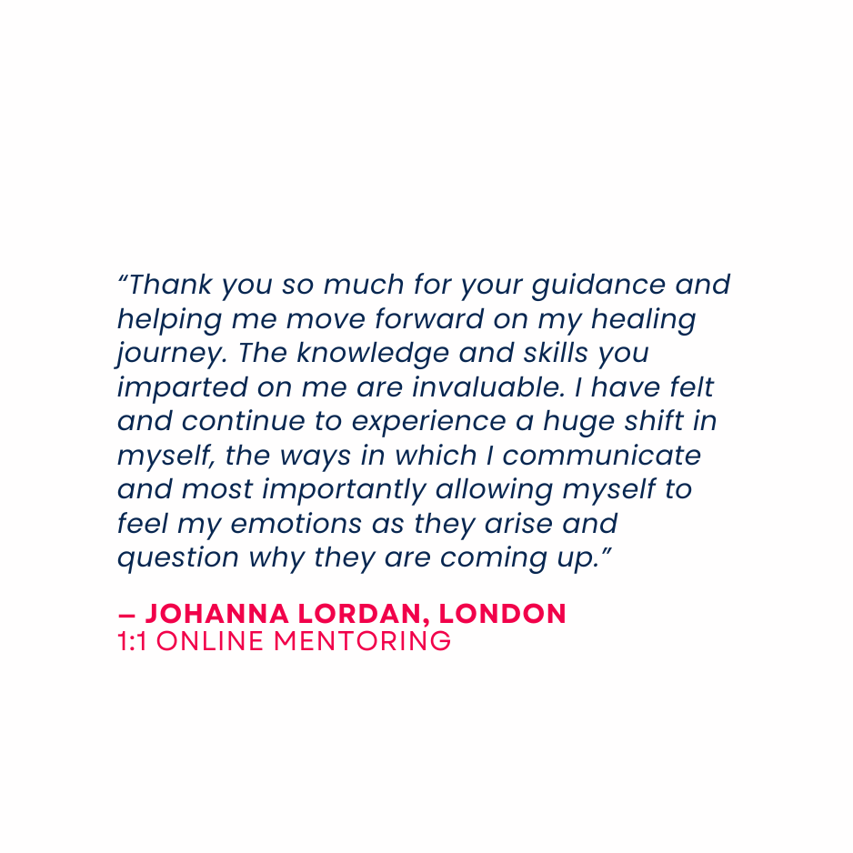 Testimonial Johanna Lordan