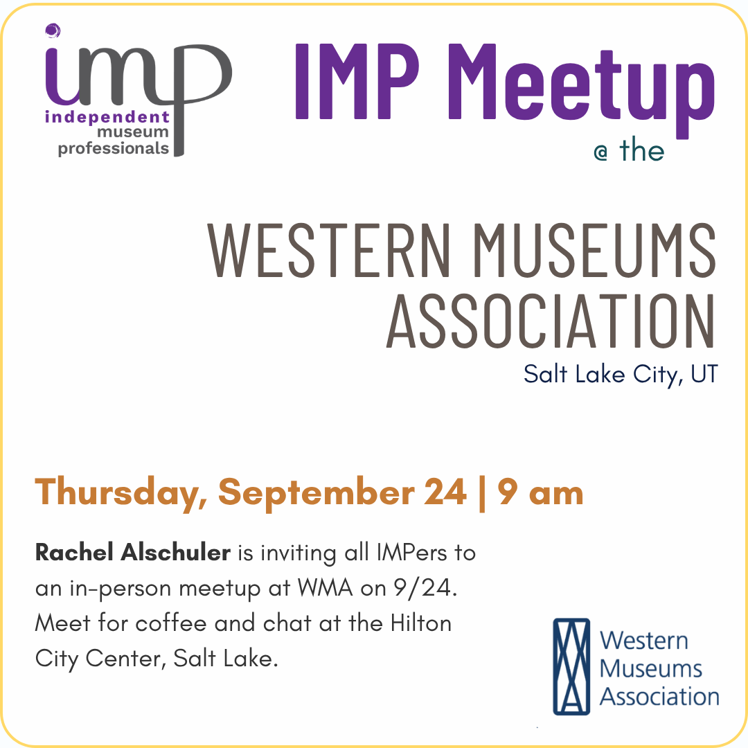 WESTERN MUSEUMS ASSOCIATION Salt Lake City, UT