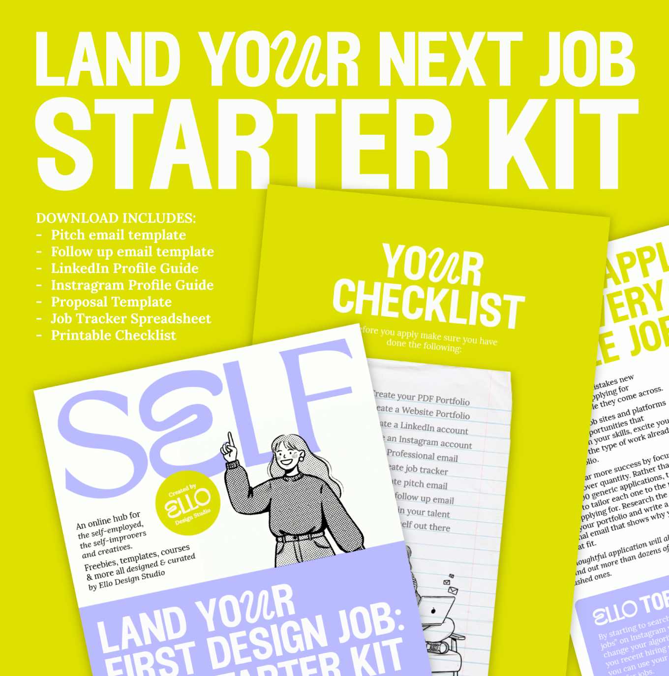 Land Your Next Design Job | Starter Kit