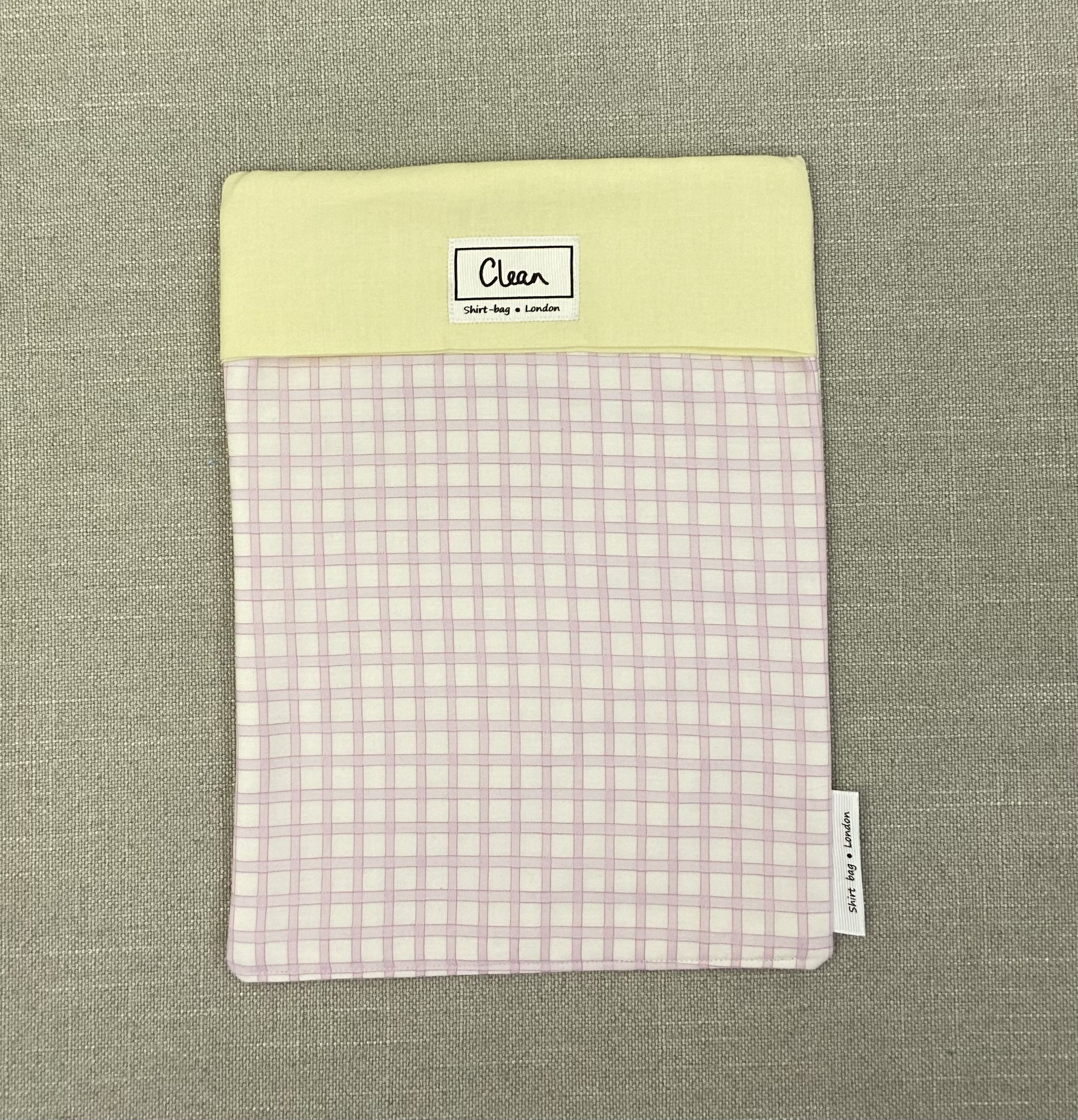 Pink lattice check on white with lemon top - large.jpeg