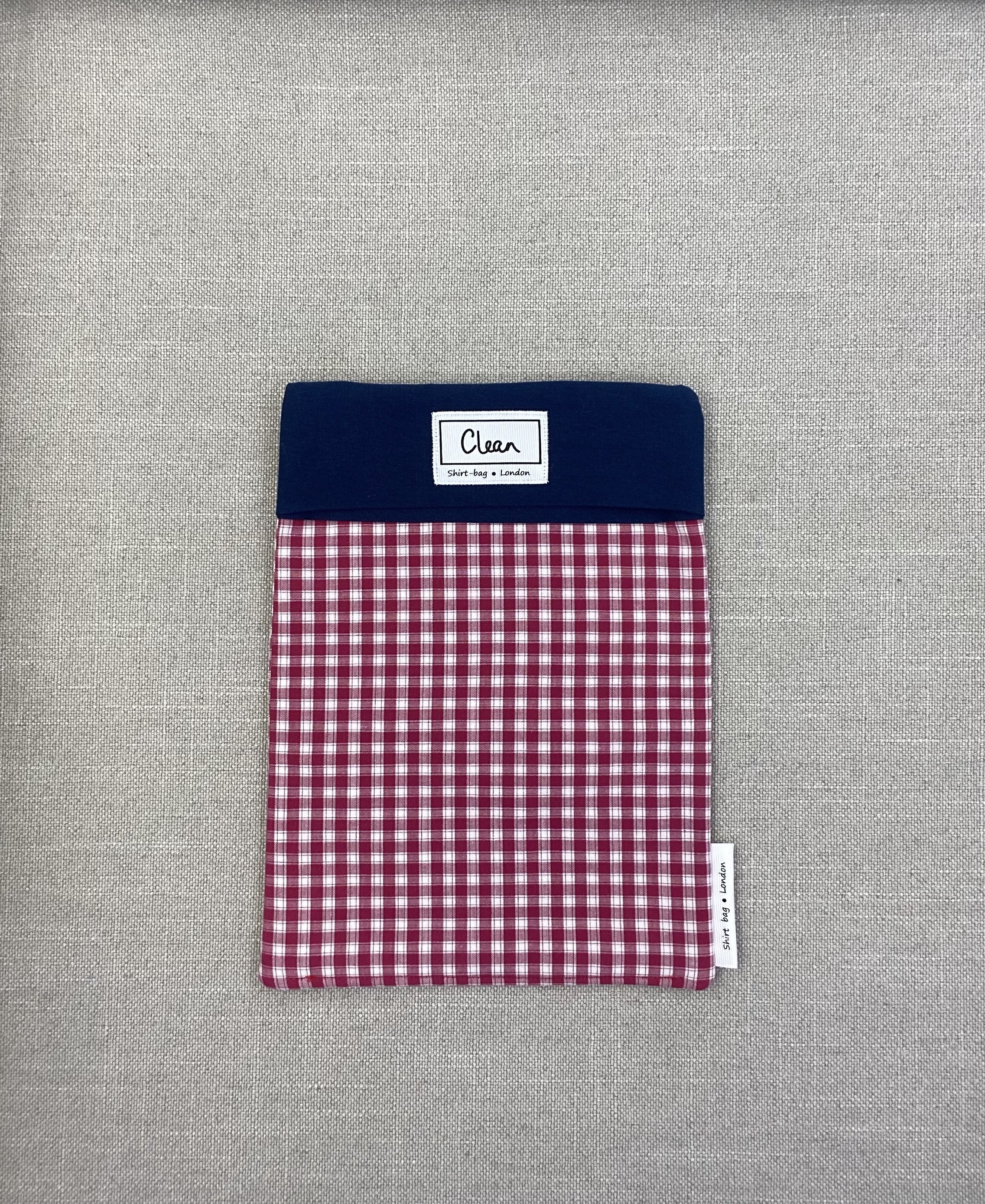 Red & white check with navy top - medium.jpeg