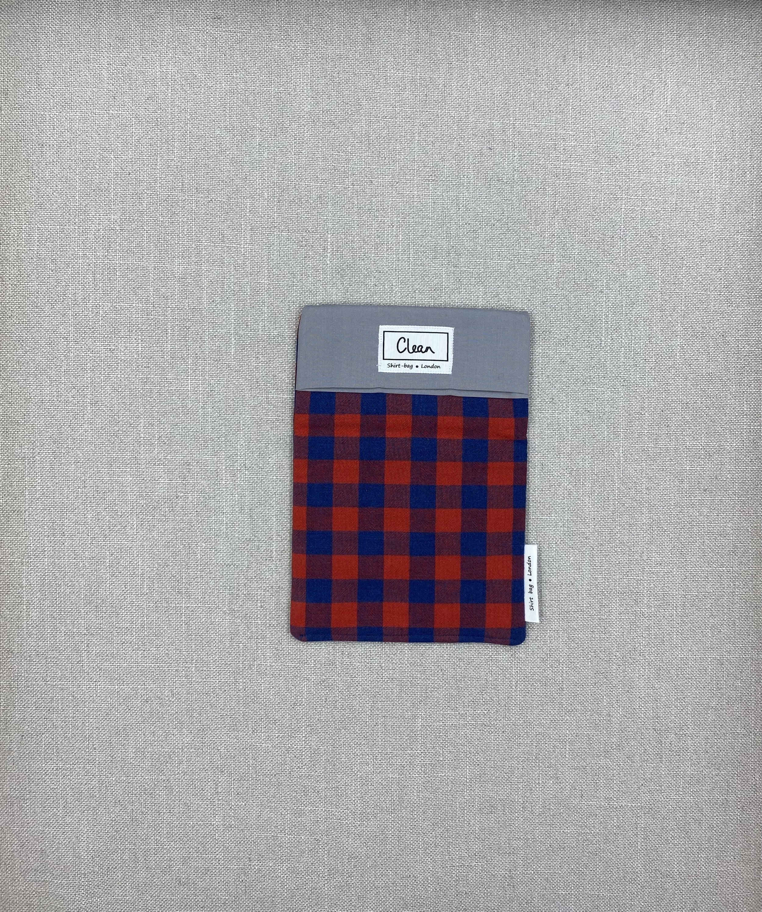 Red & navy check with grey top - small.jpeg