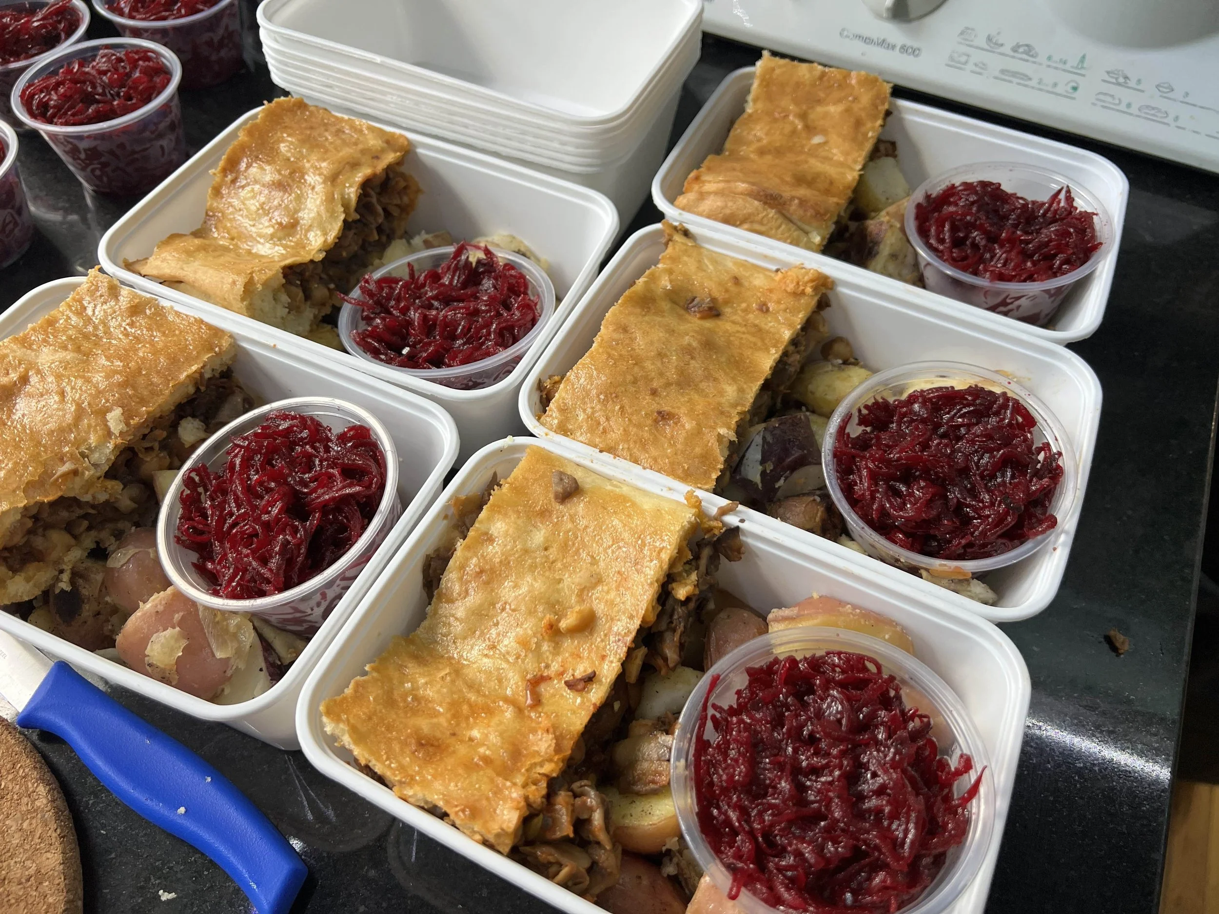 A Taste of Romania - Placinta with Pickled Beet Salad