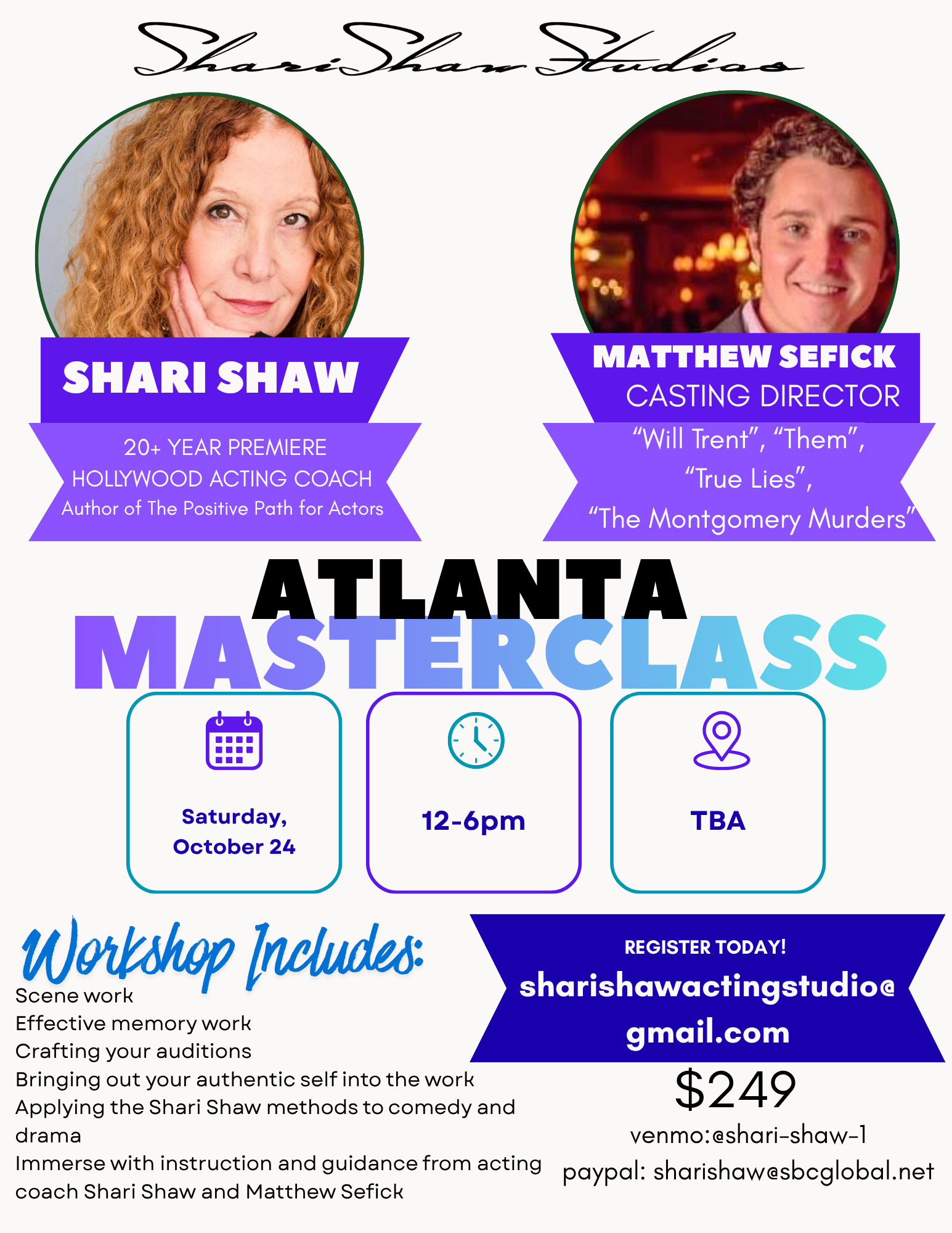 ATLANTA MASTERCLASS