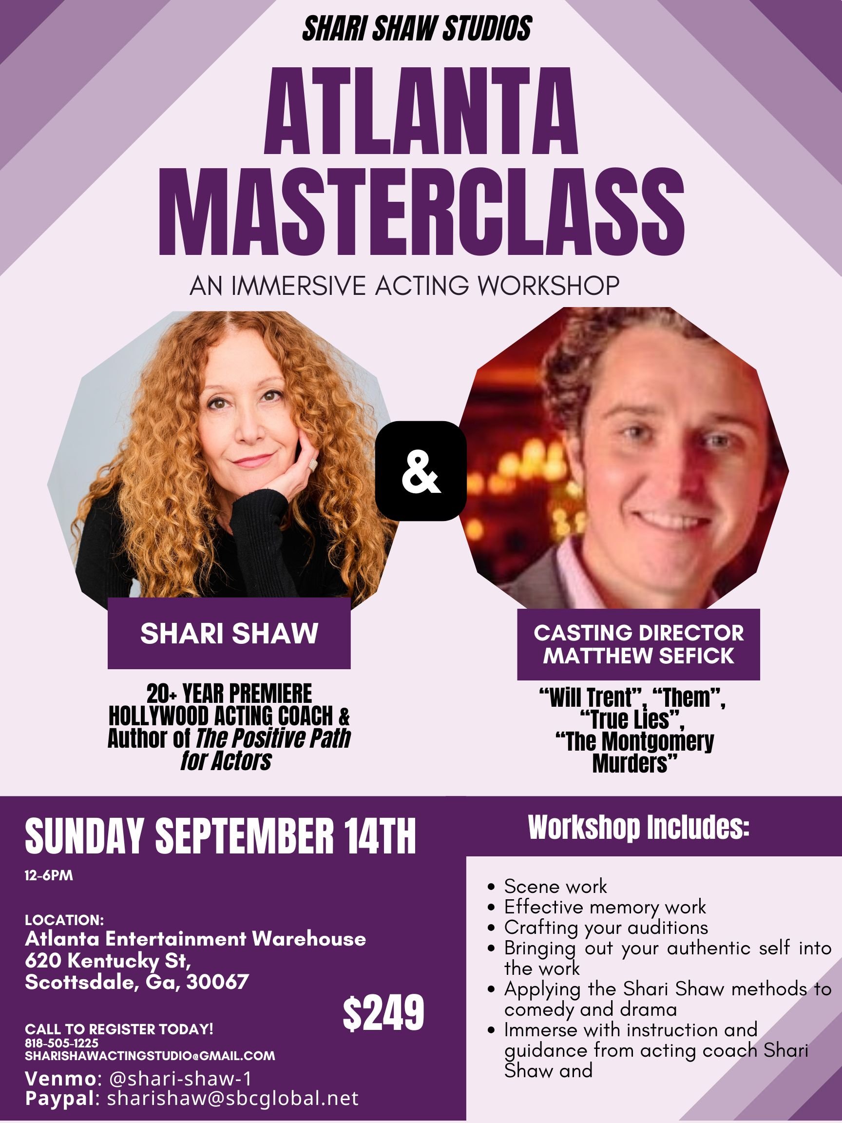Atlanta 1 Day Masterclass