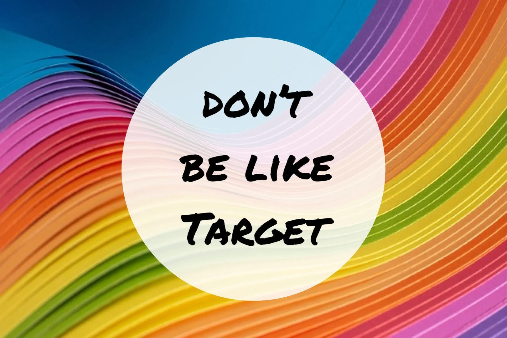It's June 1 - PRIDE season. And Target ain't alone in its B.S. Non-profits can suck, too (video)