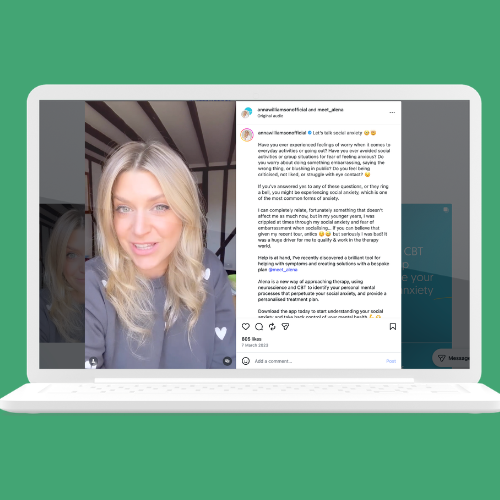 Alena - A start-up content marketing strategy and deployment.