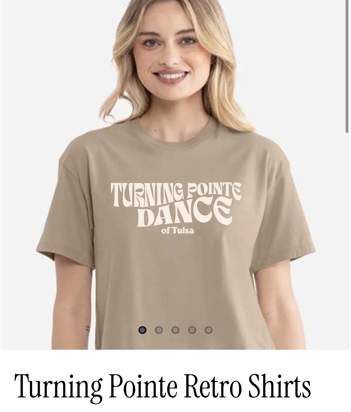 Turning Pointe Retro Shirts