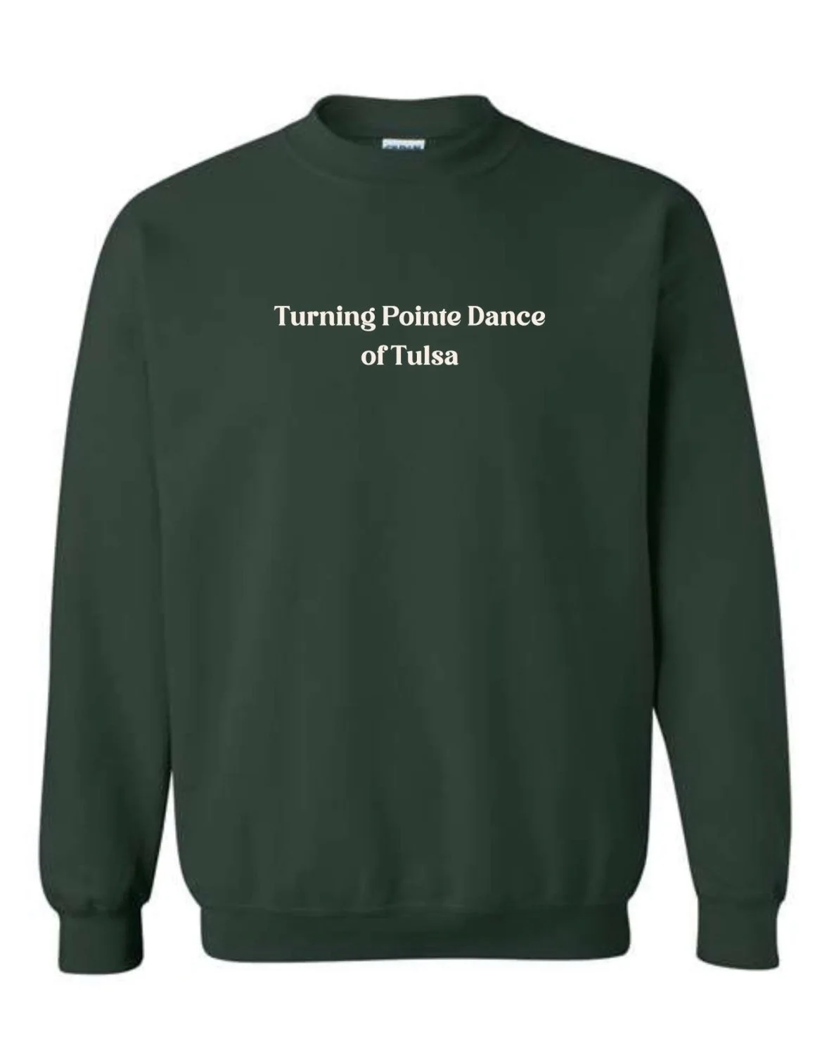 Turning Pointe Embroidered Crews