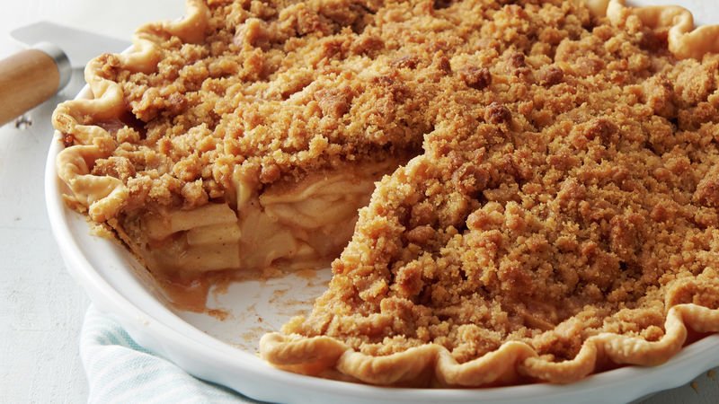 Apple Crumb Pie