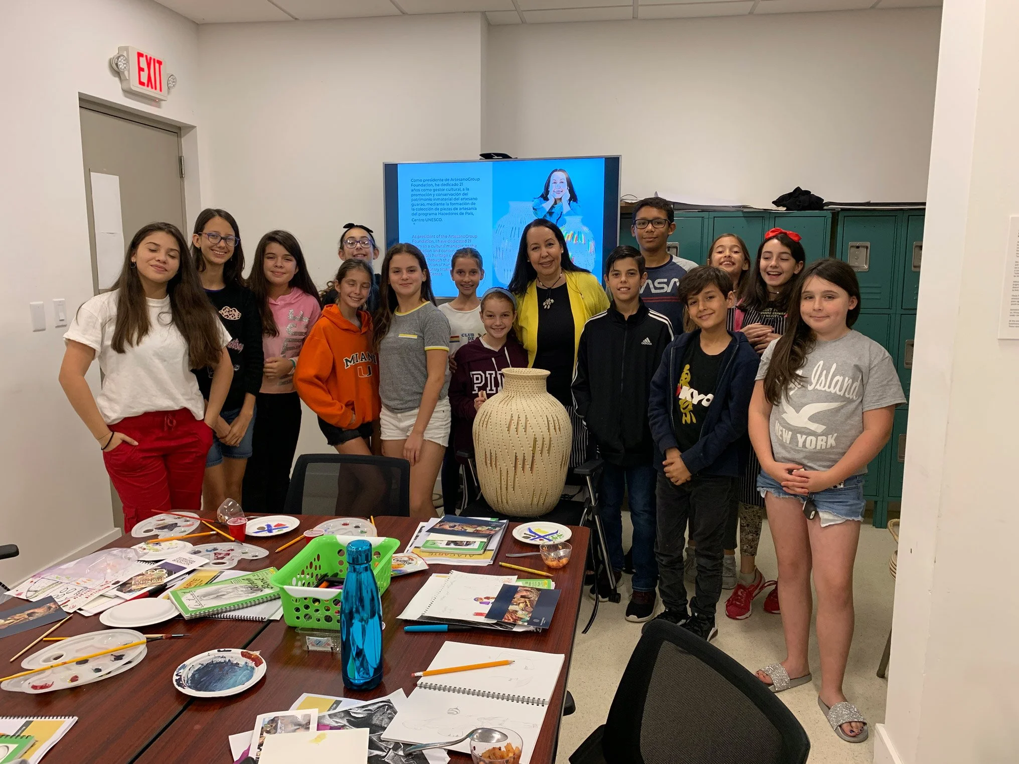 Programa Hacedores de país presente en el campamento “A la carte art and cooking de The Hartvest Project”