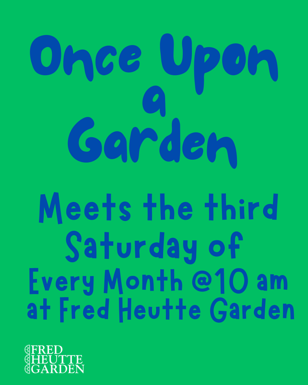Once Upon A Garden