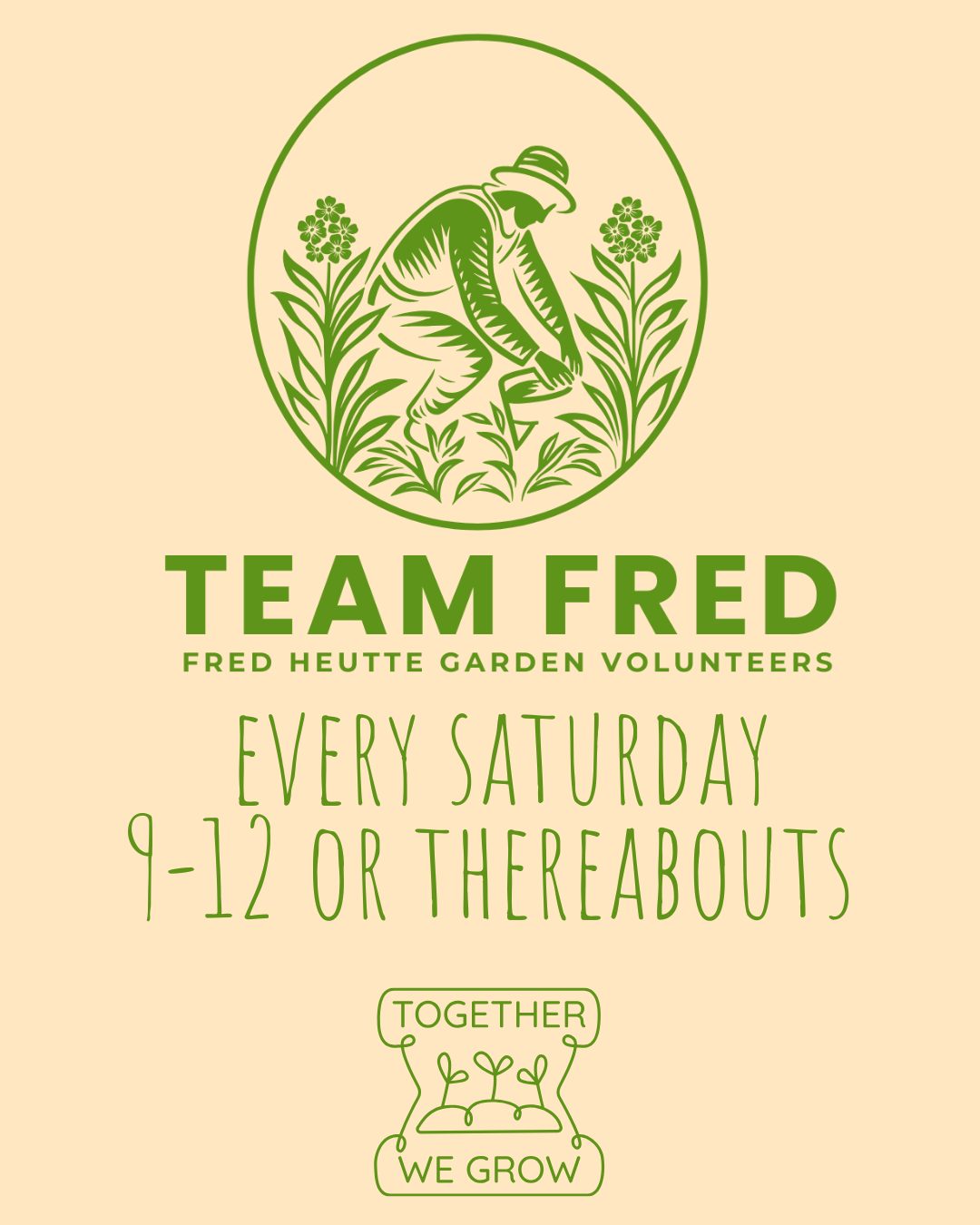 Team Fred is the heartbeat of Fred Heutte Garden—a dedicated group of volunteers whose work makes a real, visible difference across Norfolk. Every path you walk, bed you admire, program you attend, and child you see discovering the garden exists beca